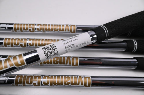 Ping Blueprint Irons / 3-PW / Blue Dot / Stiff Flex Dynamic Gold 120 S300