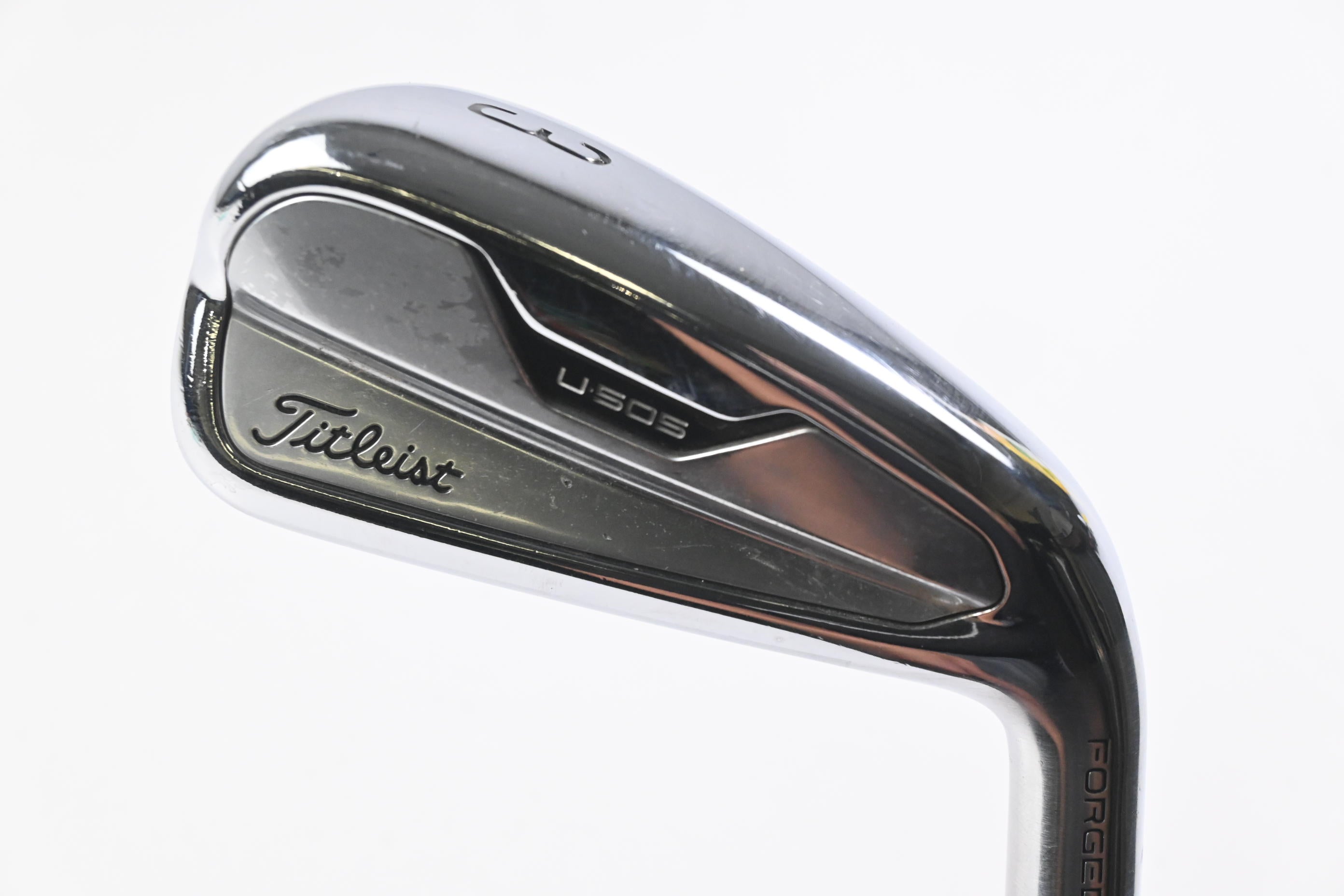 Titleist U505 2021 #3 Iron / 20 Degree / Stiff Flex Hzrdus Smoke Black RDX 80