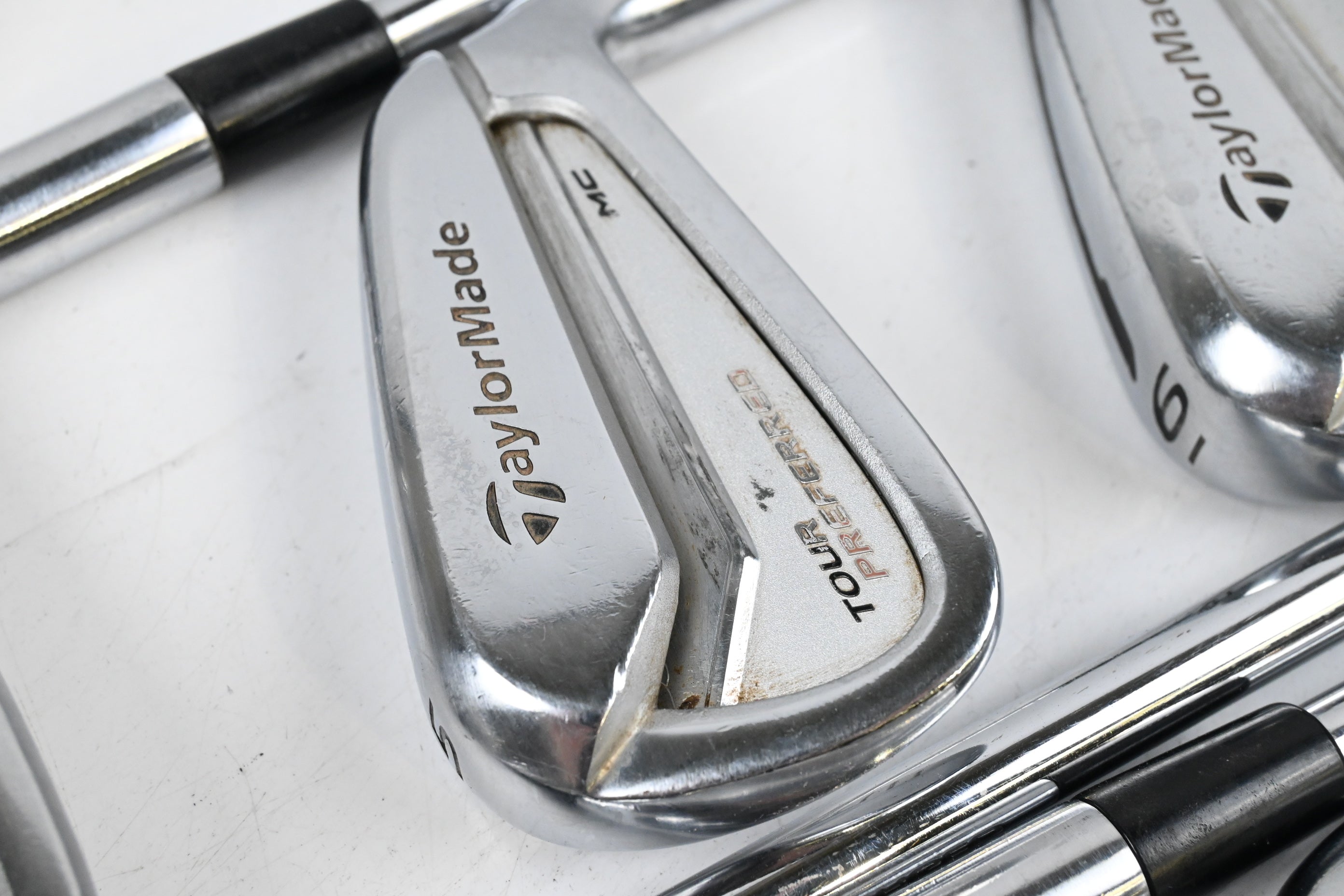 Taylormade Tour Preferred MC 2014 Irons / 4-PW / Stiff Flex KBS Tour Shafts