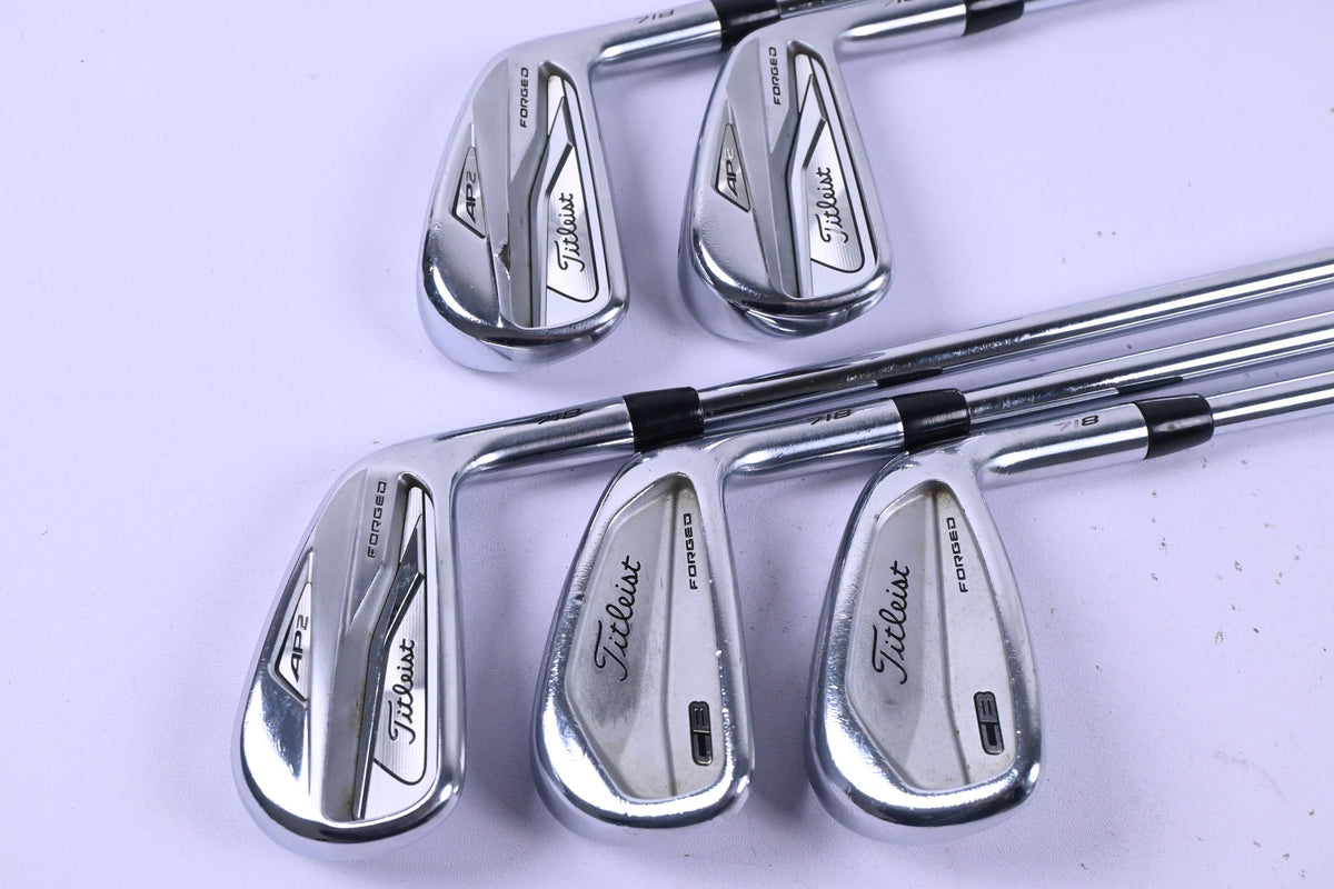 Titleist 718 AP2/CB 718 Combo Irons / 4-8i / Stiff Flex AMT White S300 Shafts