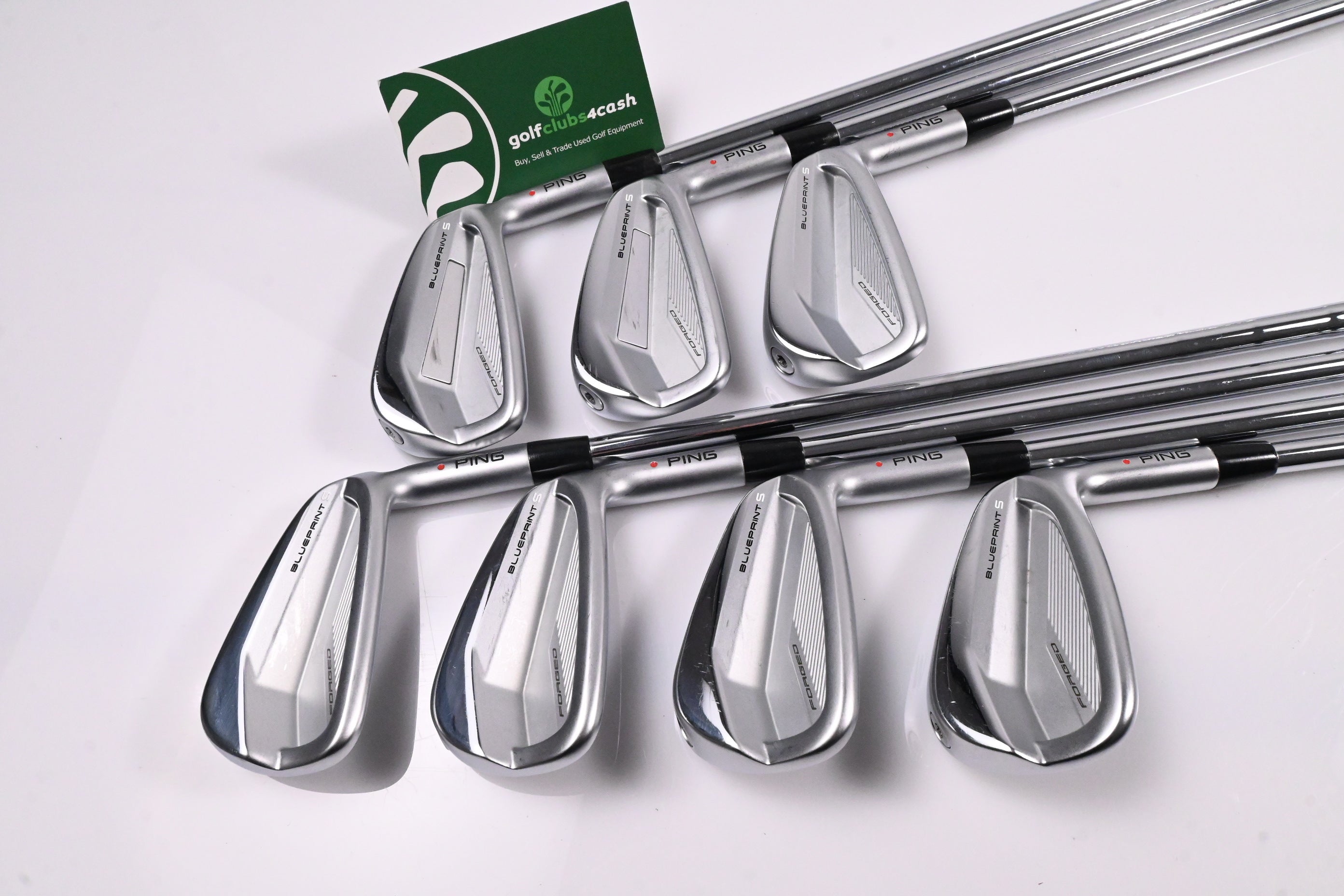 Ping Blueprint S Irons / 4-PW / Red Dot / Stiff Flex N.S.Pro Modus3 Tour 105
