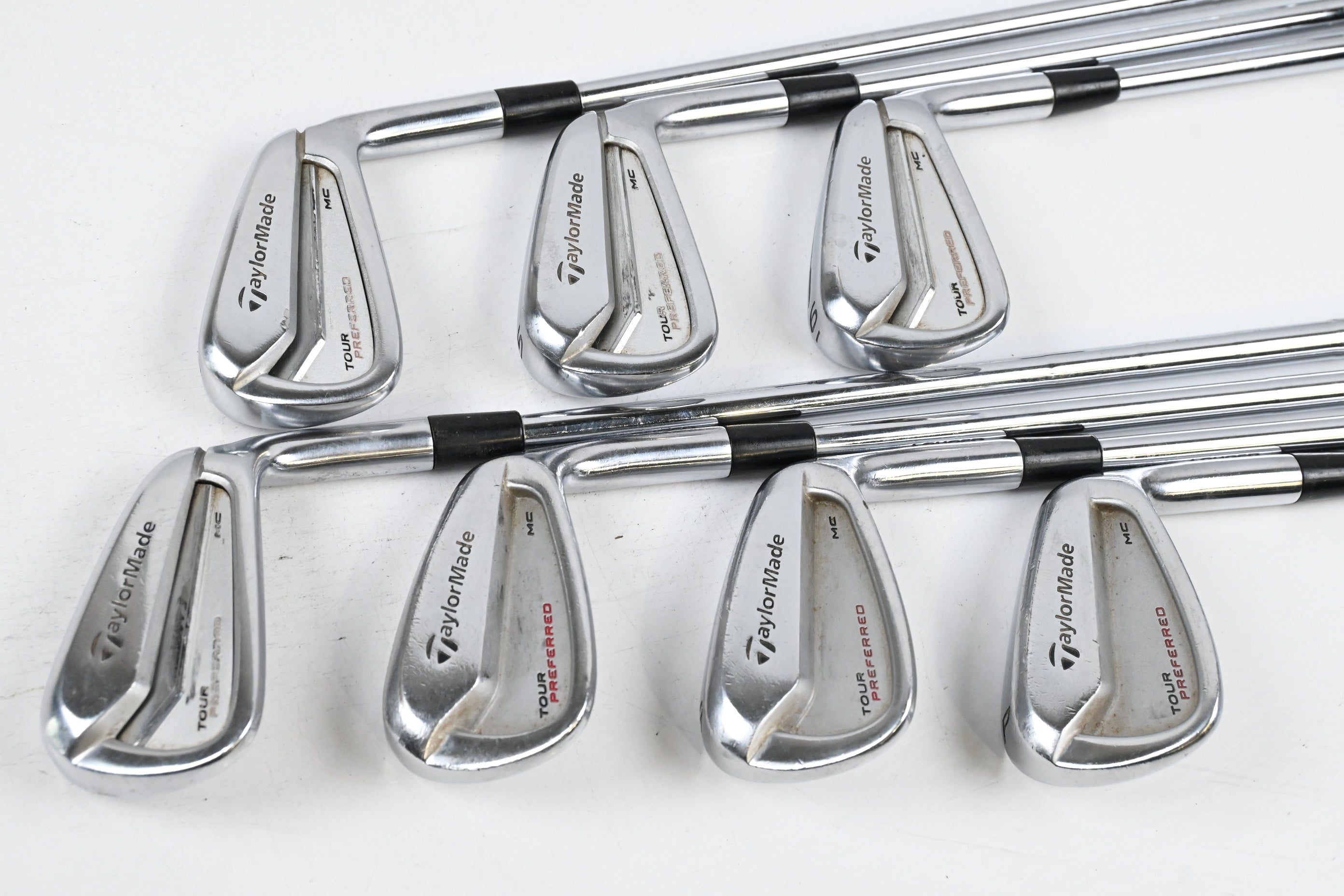 Taylormade Tour Preferred MC 2014 Irons / 4-PW / Stiff Flex KBS Tour Shafts