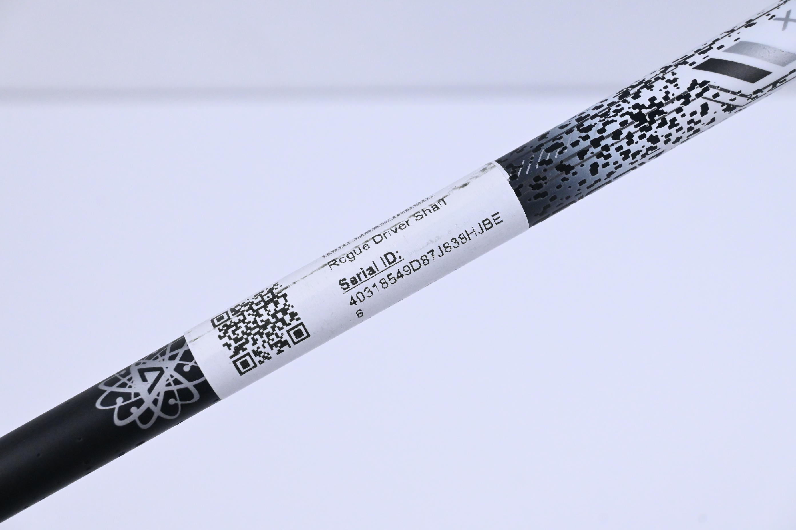 Aldila Rogue White 130 MSI 60 Driver Shaft / TX-Flex / 0.350 Tip / Uncut