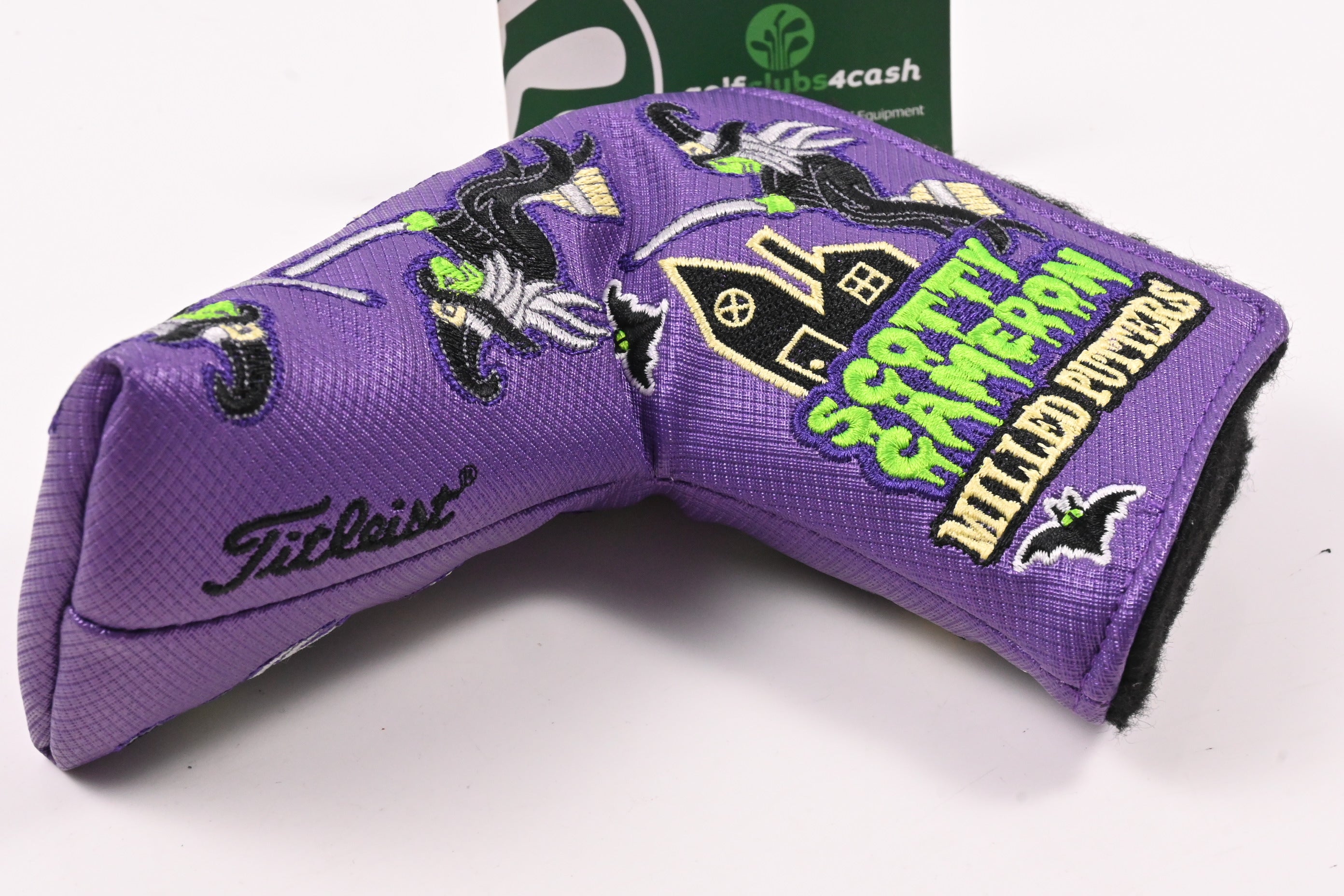 Scotty Cameron 2011 Halloween Flying Witches / Putter Headcover / Blade / Purple