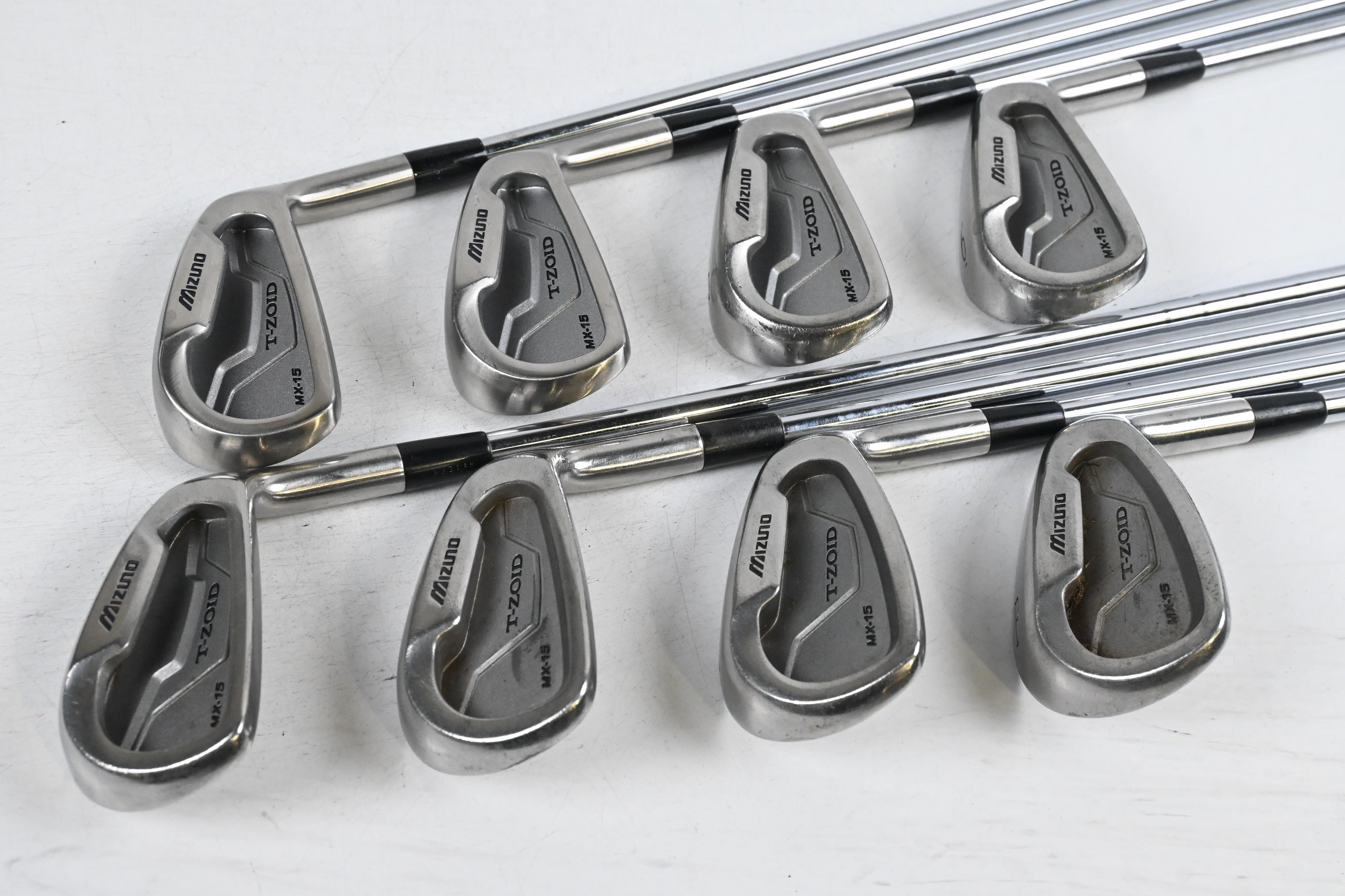 Mizuno MX-15 Irons / 3-PW / Stiff Flex Release Shafts