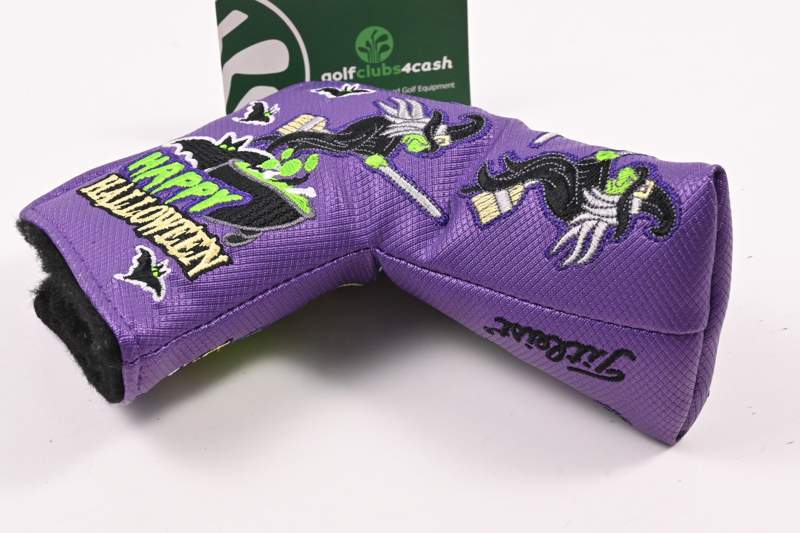 Scotty Cameron 2011 Halloween Flying Witches / Putter Headcover / Blade / Purple