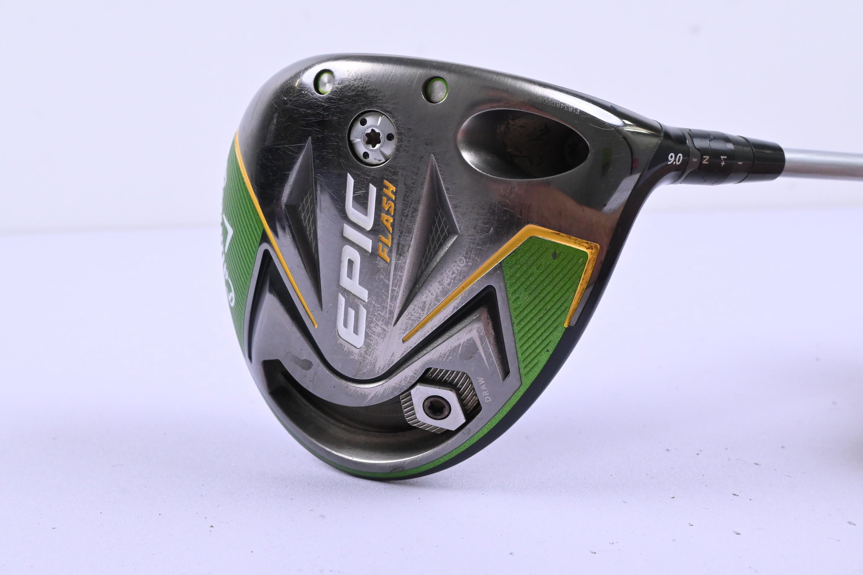Callaway Epic Flash Driver / 9 Degree / Senior Flex EvenFlow Green 45 Shaft