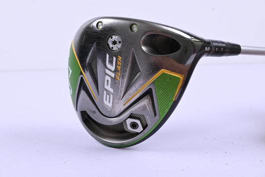 Callaway Epic Flash Driver / 9 Degree / Senior Flex EvenFlow Green 45 Shaft