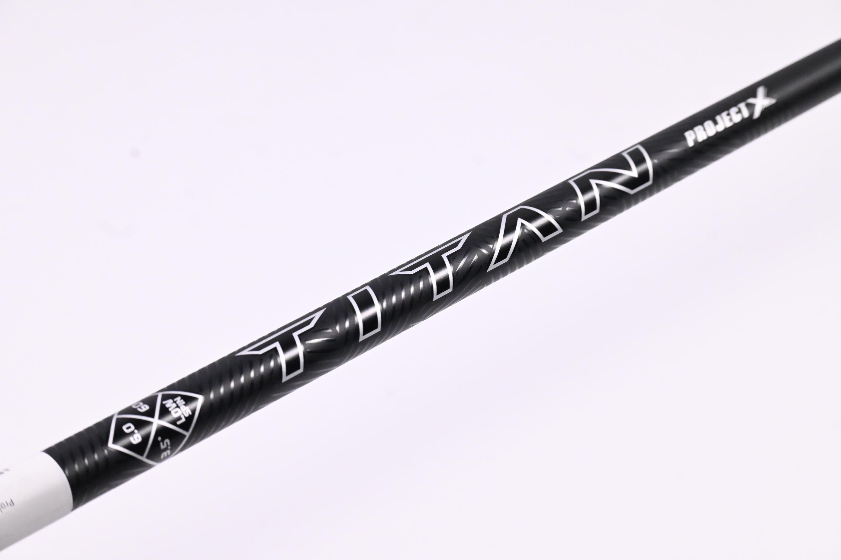 Project X Titan Black 60 Driver Shaft / Stiff Flex / Titleist Adapter