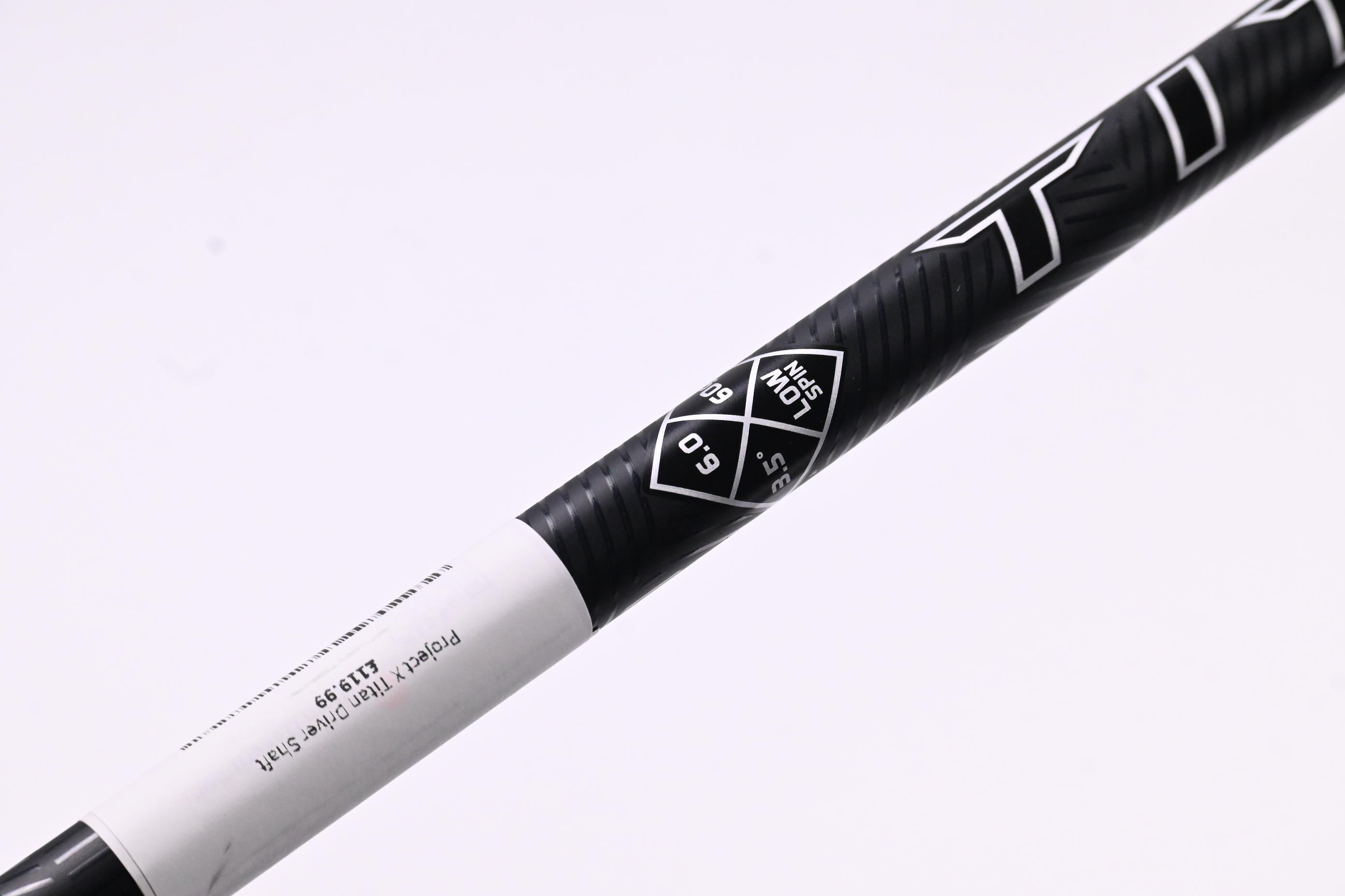 Project X Titan Black 60 Driver Shaft / Stiff Flex / Titleist Adapter
