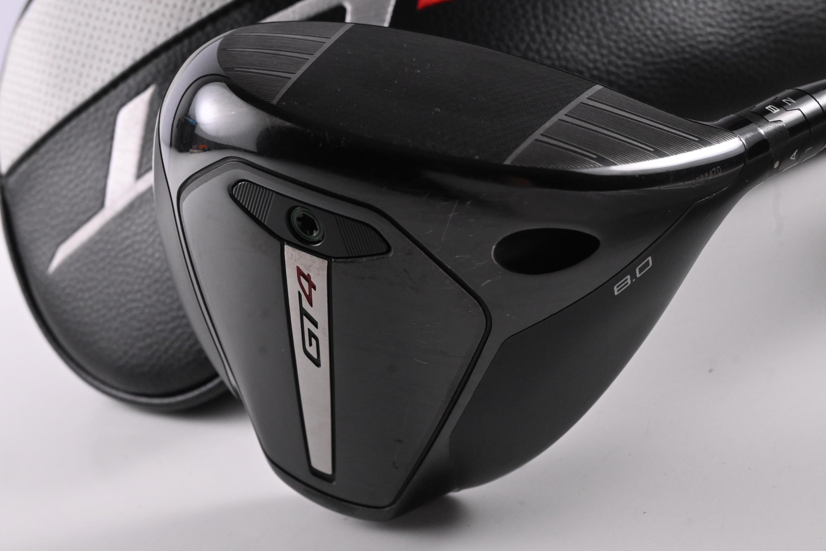 Titleist GT4 Driver / 8 Degree / Stiff Flex HZRDUS Black 62 Handcrafted Shaft