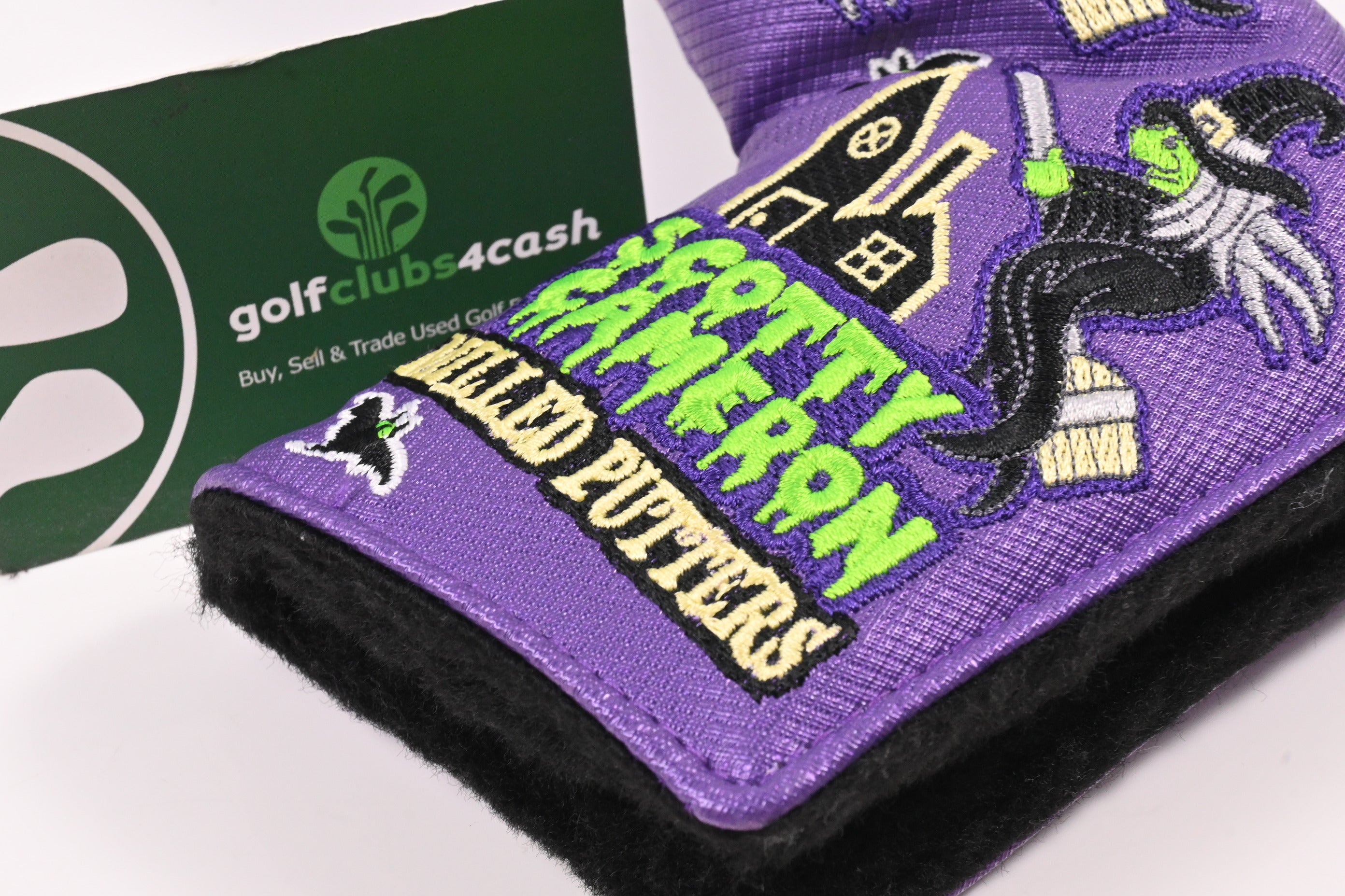 Scotty Cameron 2011 Halloween Flying Witches / Putter Headcover / Blade / Purple