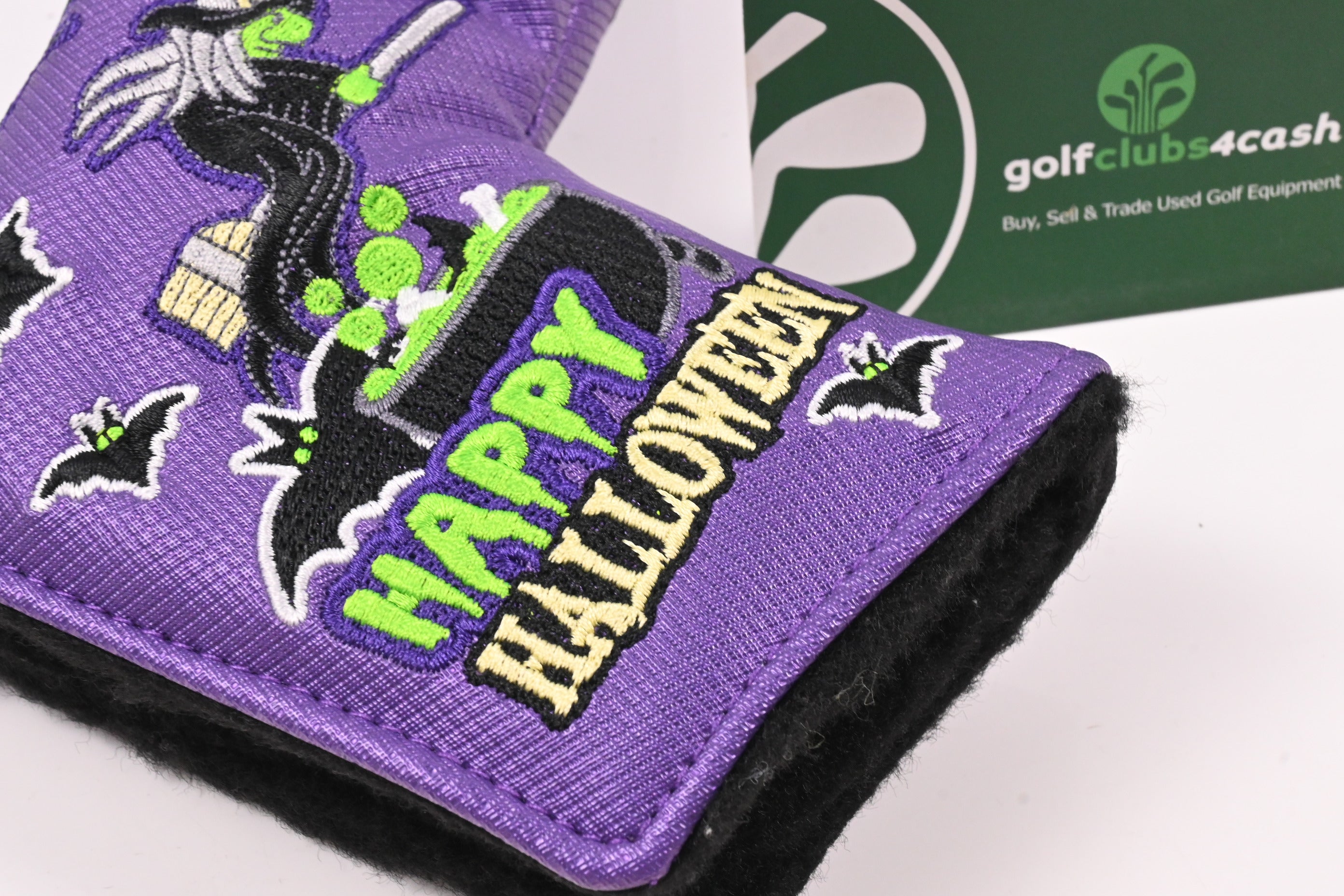 Scotty Cameron 2011 Halloween Flying Witches / Putter Headcover / Blade / Purple