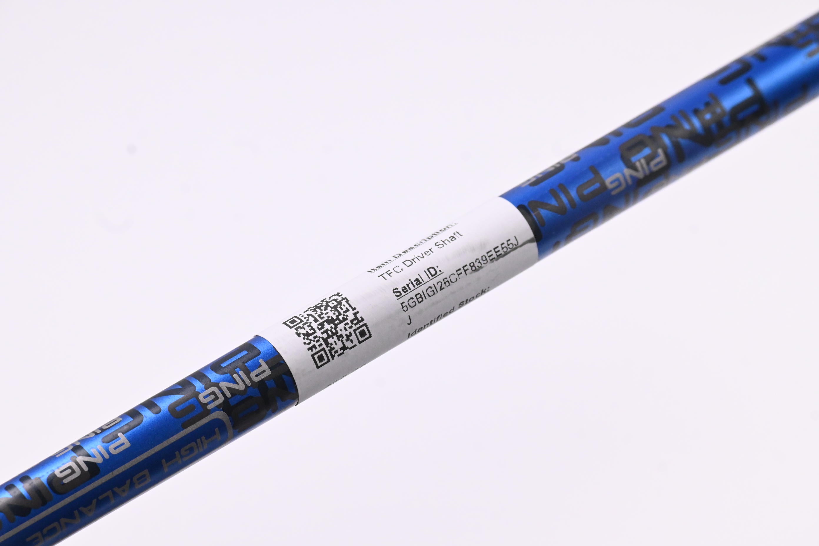 Ping TFC 419 Driver Shaft / Regular Flex / Ping 2nd Gen