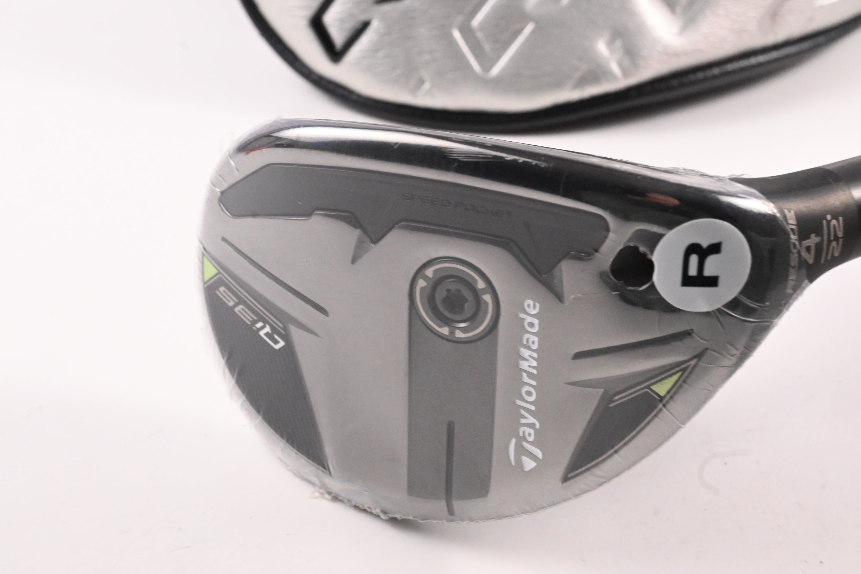 Taylormade Qi35 #4 Hybrid / 22 Degree / Regular Flex Ventus Blue 6 Shaft