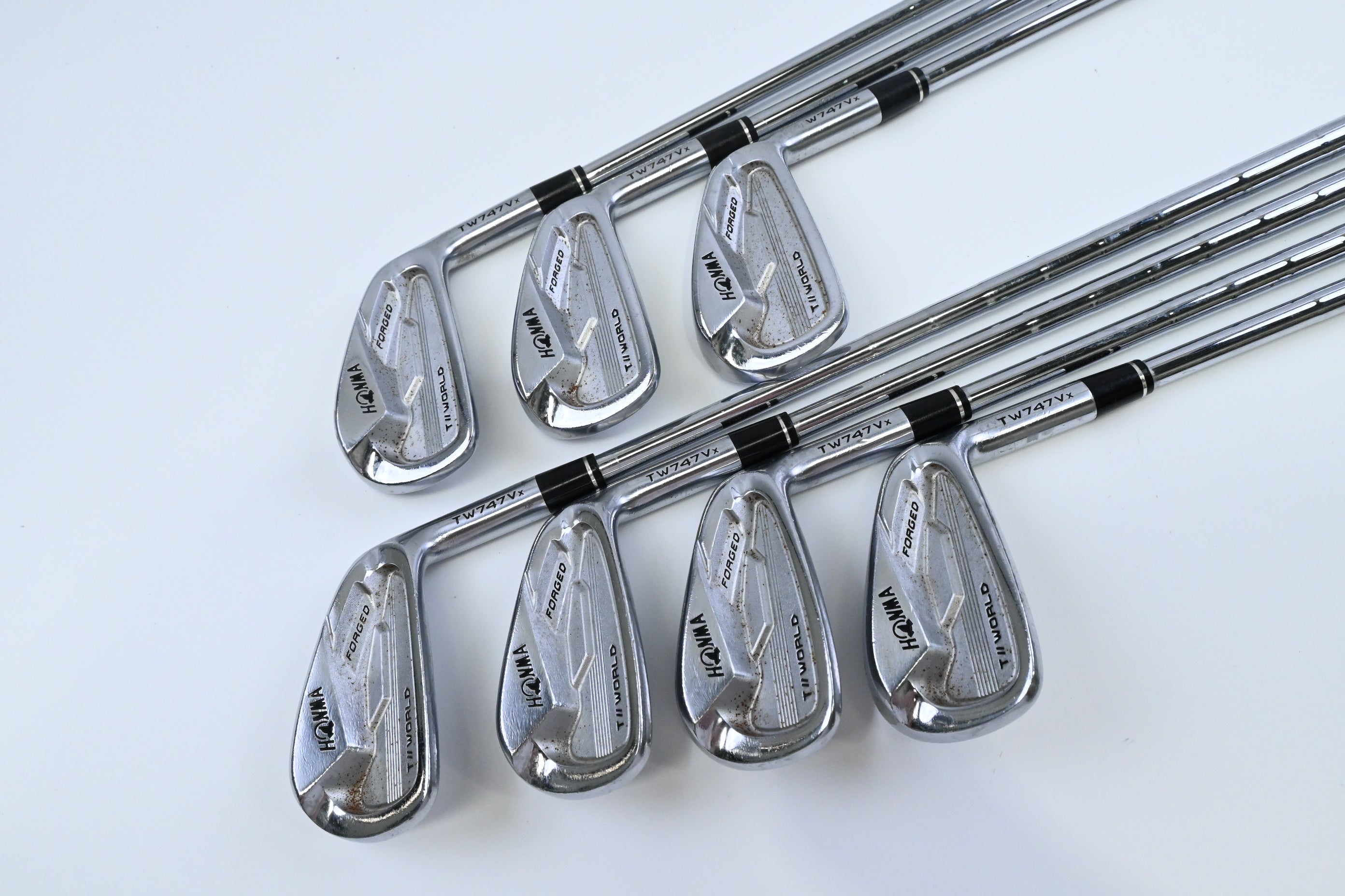 Honma TW747 VX Irons / 4-PW / Stiff Flex NS Pro Modus3 T/World Shafts