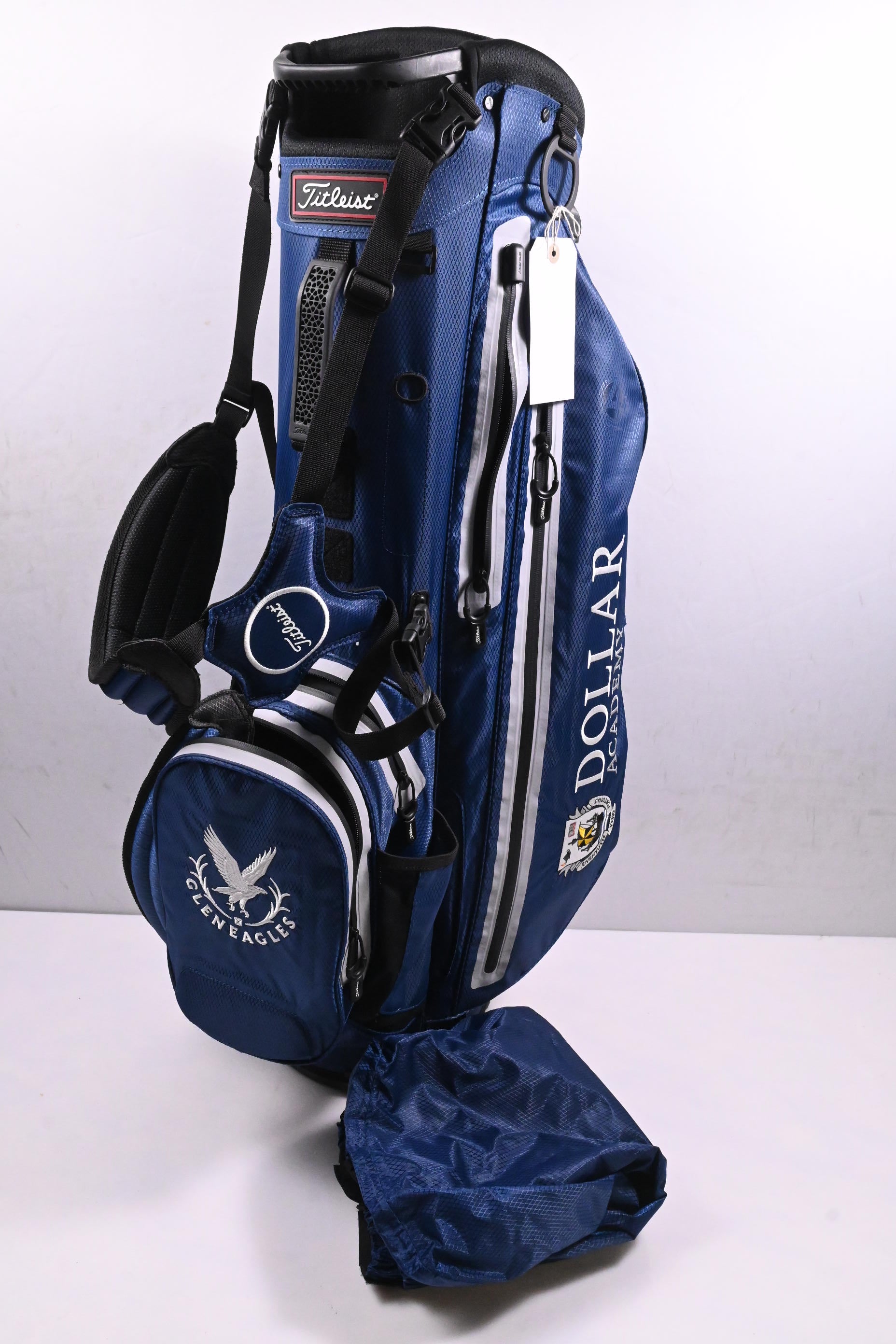 Titleist Players 4+ StaDry Stand Bag / 4-Way Divider / Blue & Black