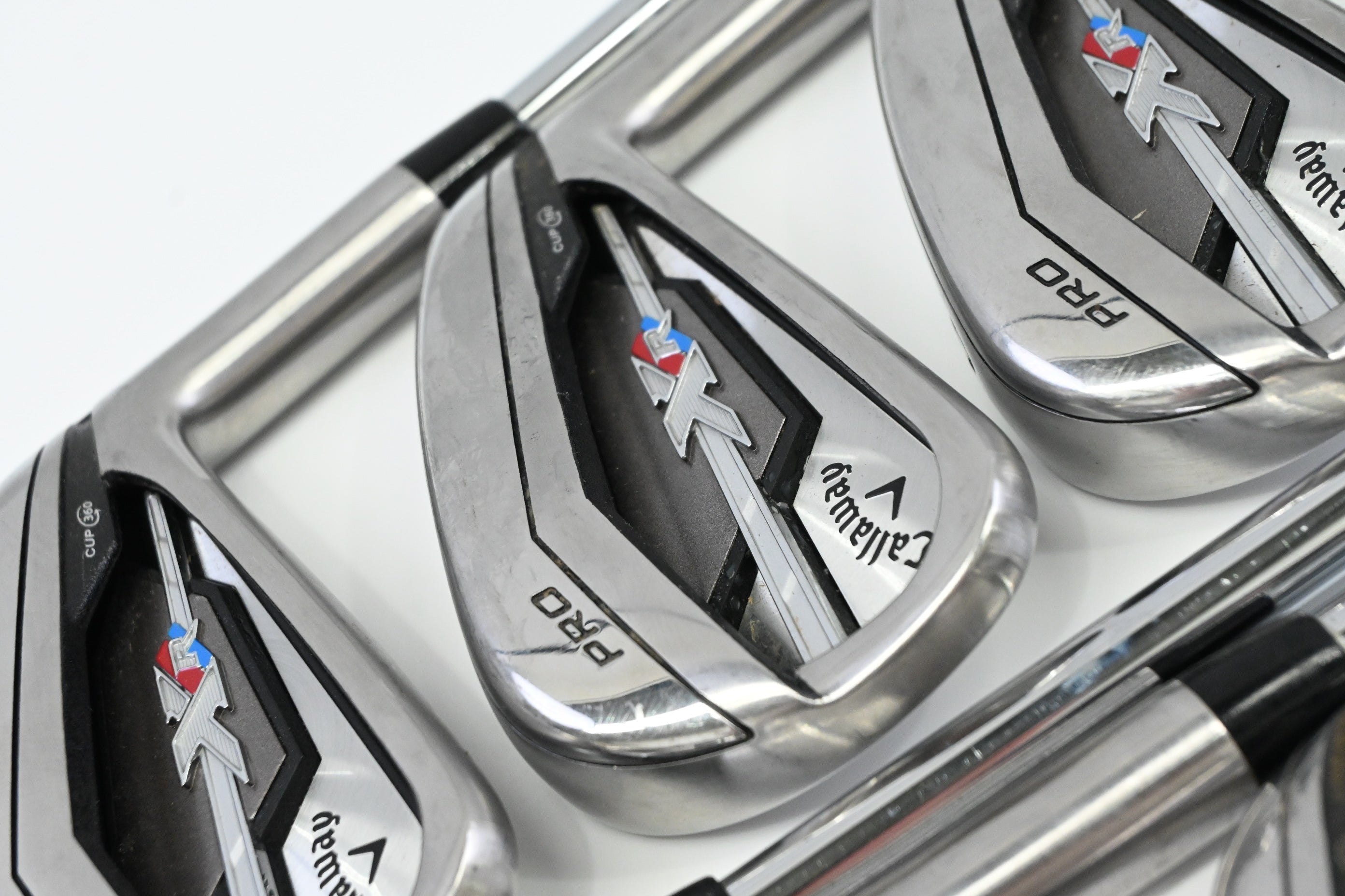Callaway XR Pro Irons / 3-PW+AW / Stiff Flex SpeedStep 80 Shafts
