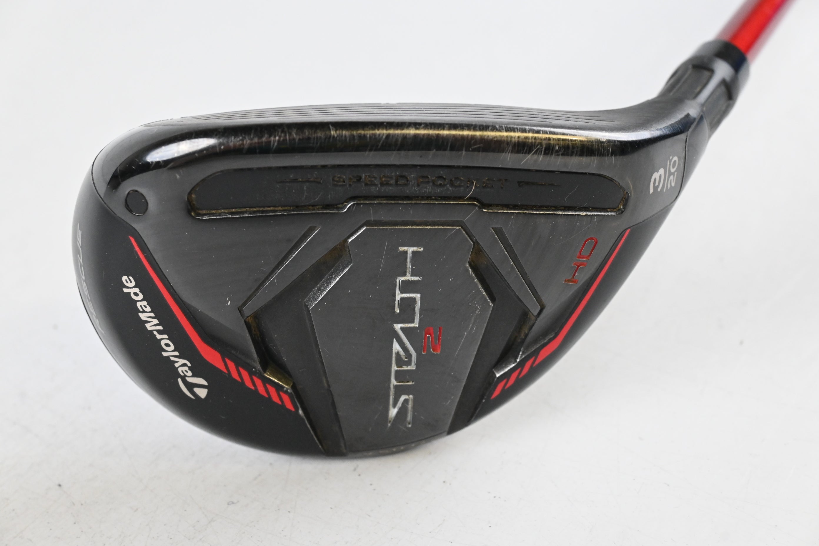 Taylormade Stealth 2 HD #3 Hybrid / 20 Degree / Regular Flex Speeder NX Red 50