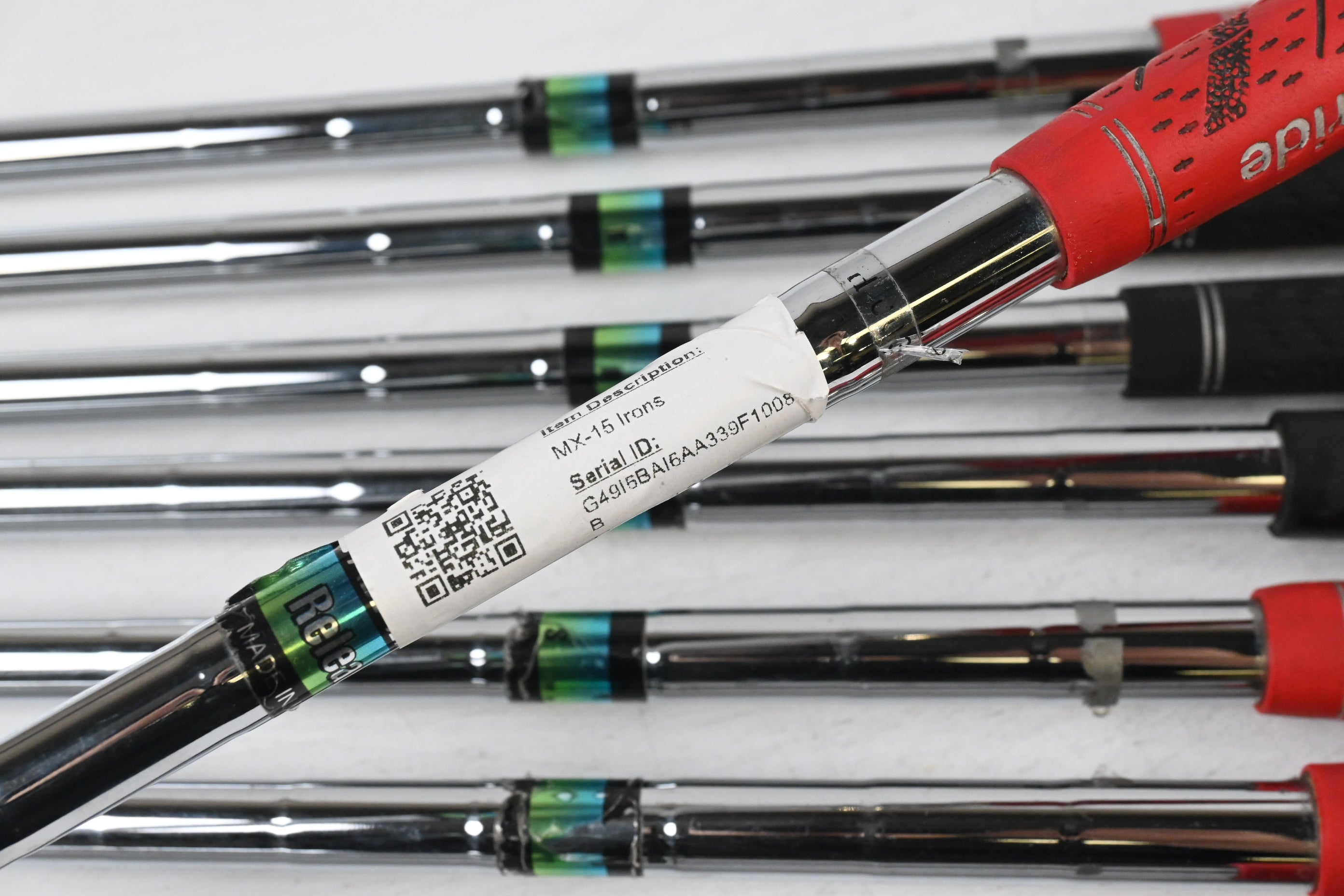 Mizuno MX-15 Irons / 3-PW / Stiff Flex Release Shafts