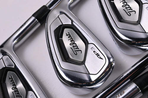 Titleist 718 AP3 Irons / 4-PW / Regular Flex AMT Black R300 Shafts