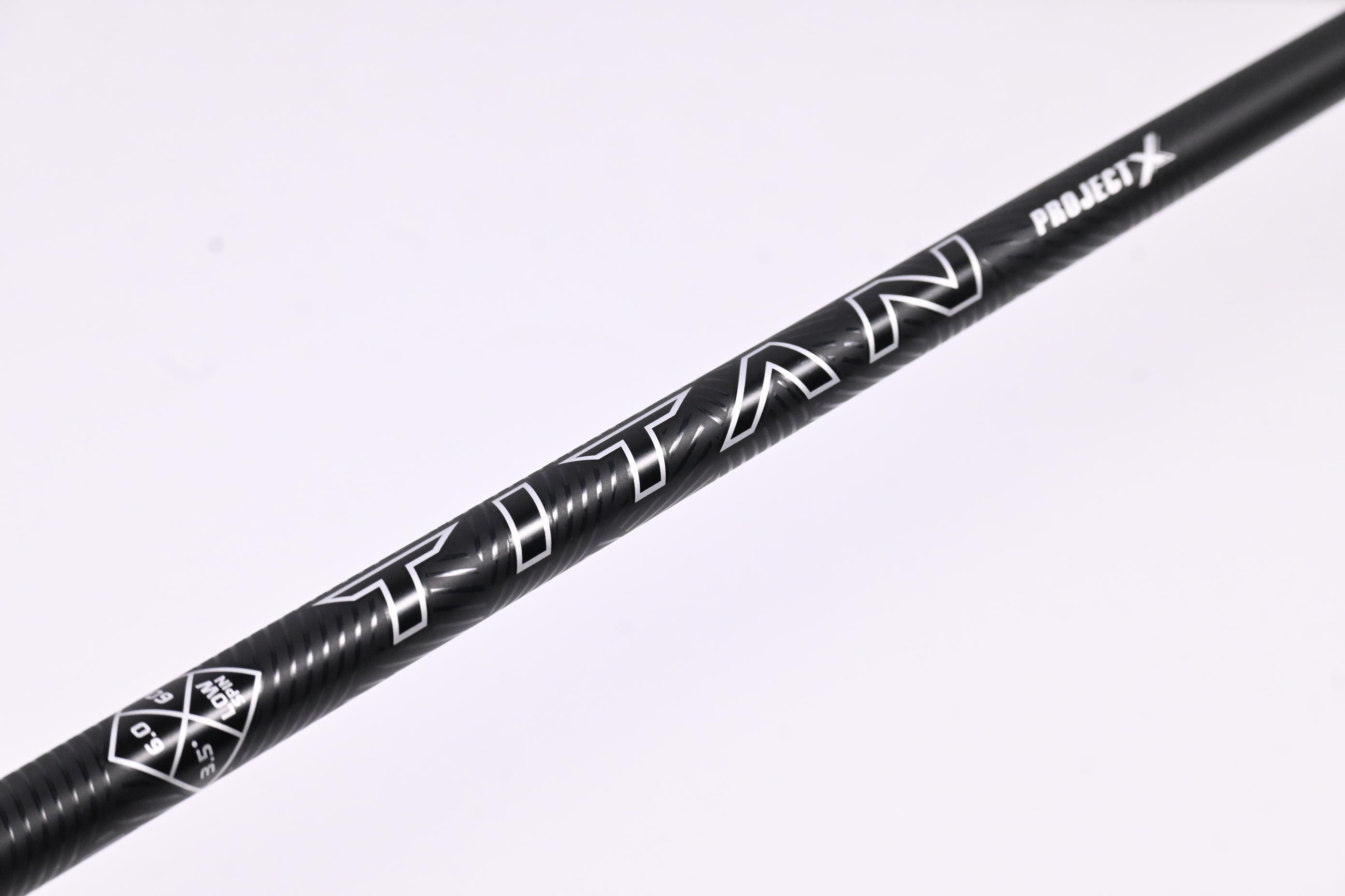 Project X Titan Black 60 Driver Shaft / Stiff Flex / Titleist Adapter