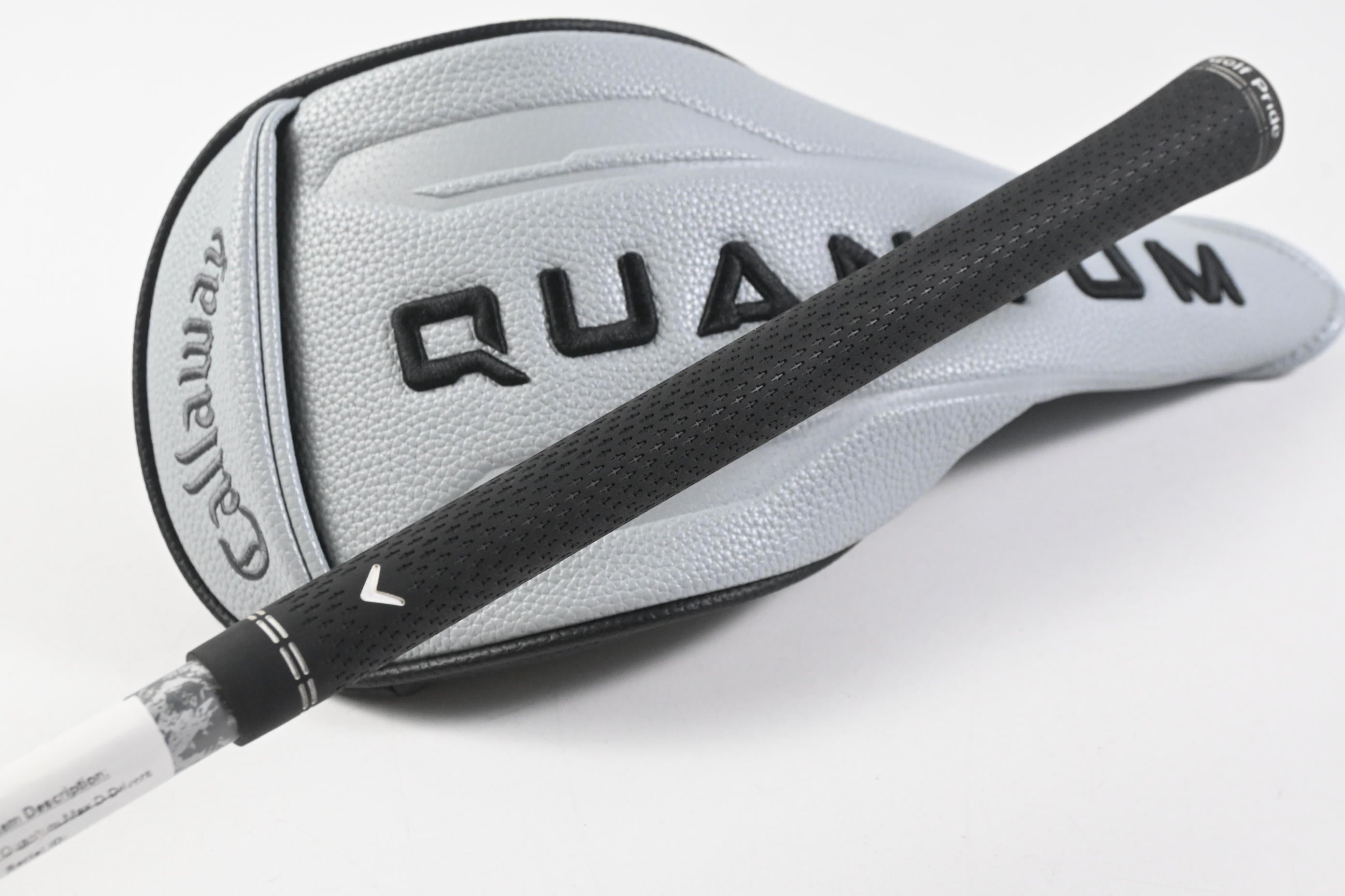 Callaway Quantum Max D Driver / 10.5 Degree / Stiff Flex Denali Frost Silver 50