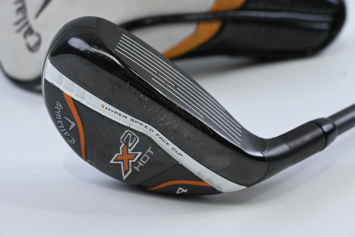 Callaway X2 Hot #4 Hybrid / 22 Degree / Regular Flex Callaway X2 Hot 60 Shaft