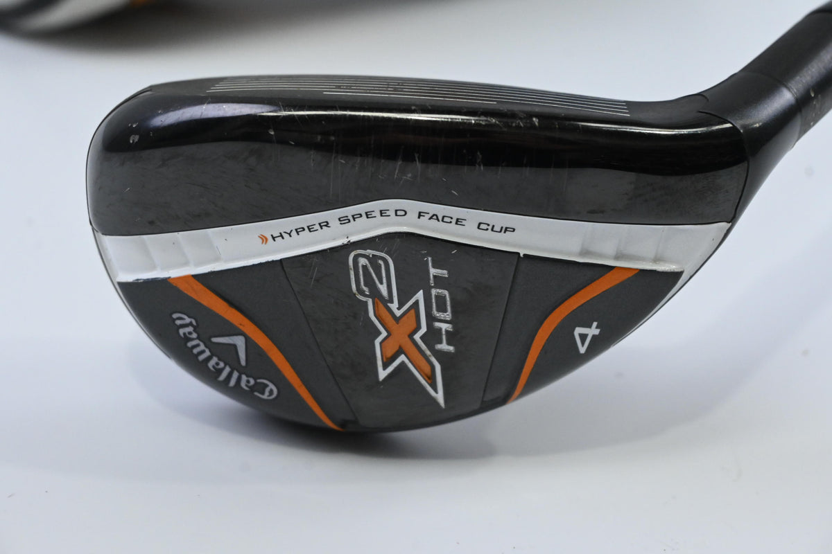 Callaway X2 Hot #4 Hybrid / 22 Degree / Regular Flex Callaway X2 Hot 60 Shaft