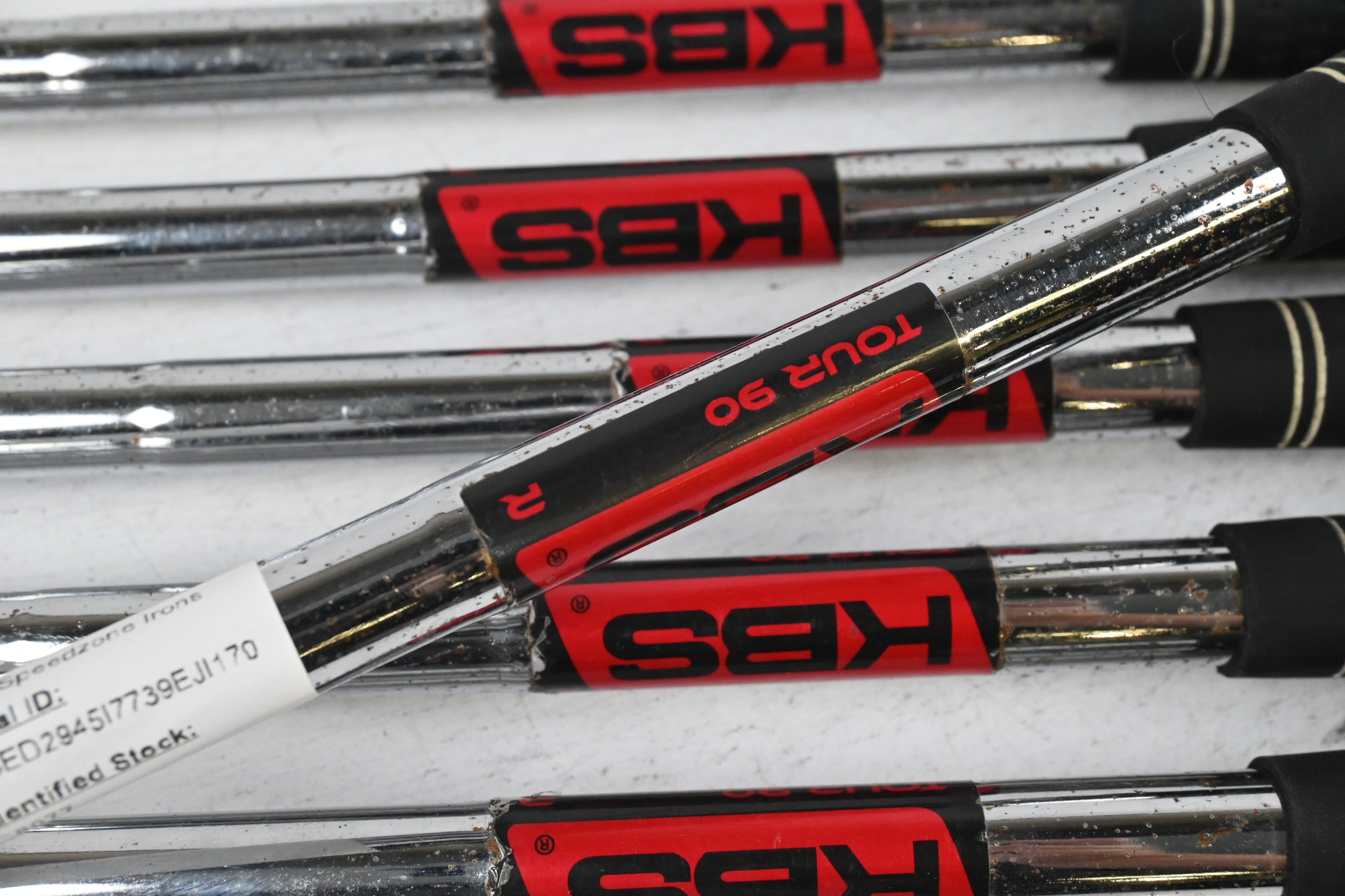 Cobra King Speedzone Irons / 6-PW+GW / Regular Flex KBS Tour 90 Shafts