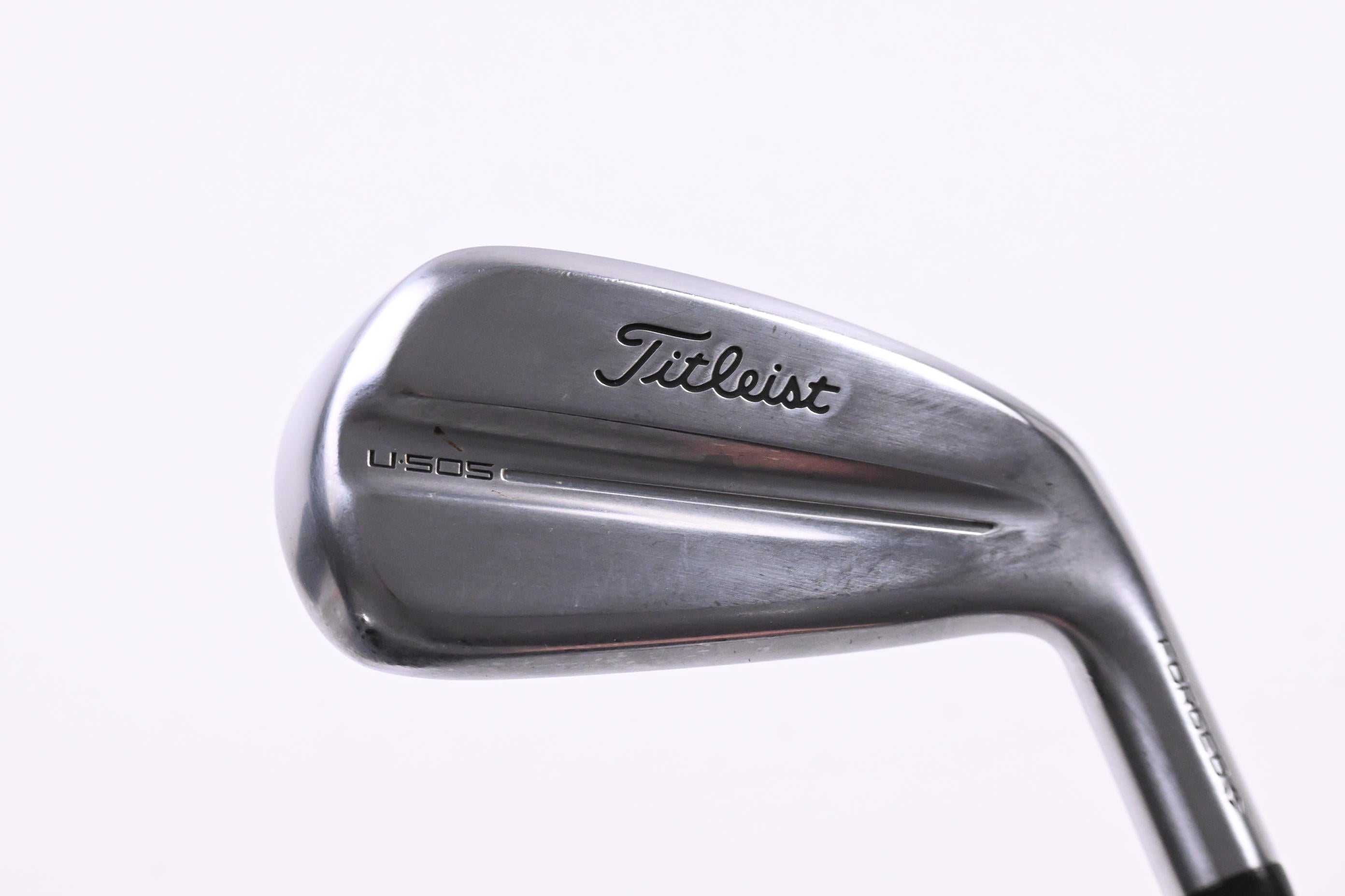 Titleist U.505 2025 Utility #2 Iron / 18 Degree / Stiff Flex HZRDUS Black 80 Shaft