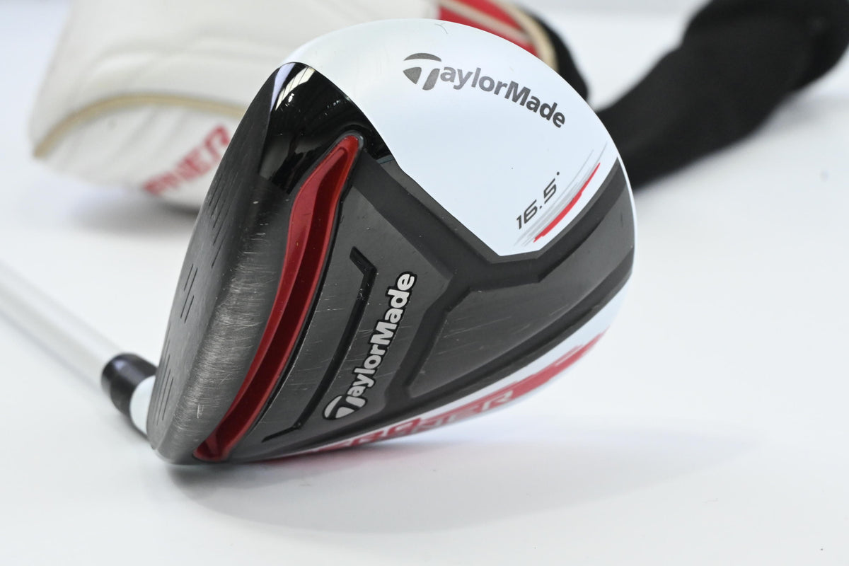 Left Hand Taylormade Aeroburner #3 Wood / 16.5 Degree / Stiff Flex Matrix 60