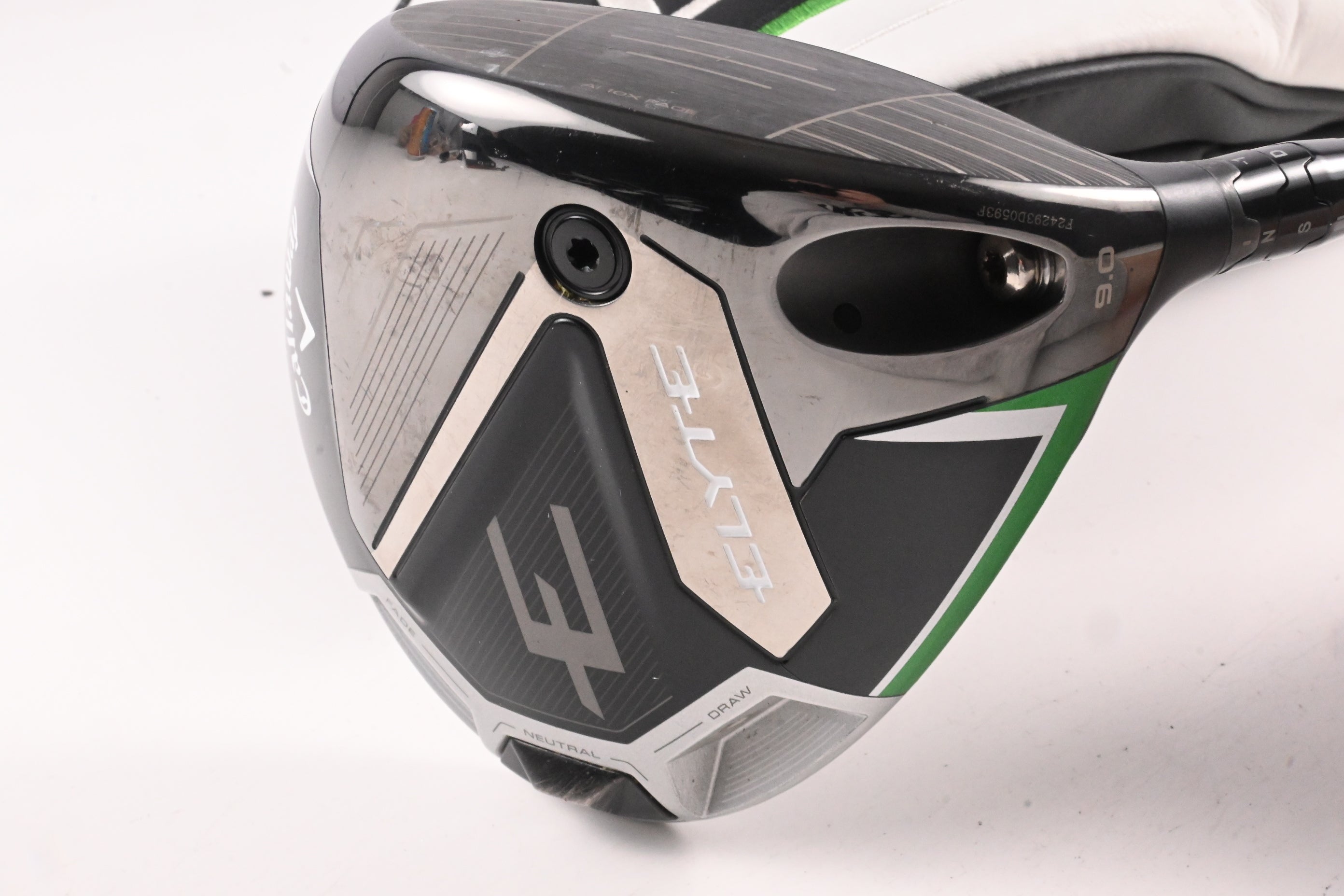 Callaway Elyte Driver / 9 Degree / Stiff Flex Denali Charcoal 50 Shaft
