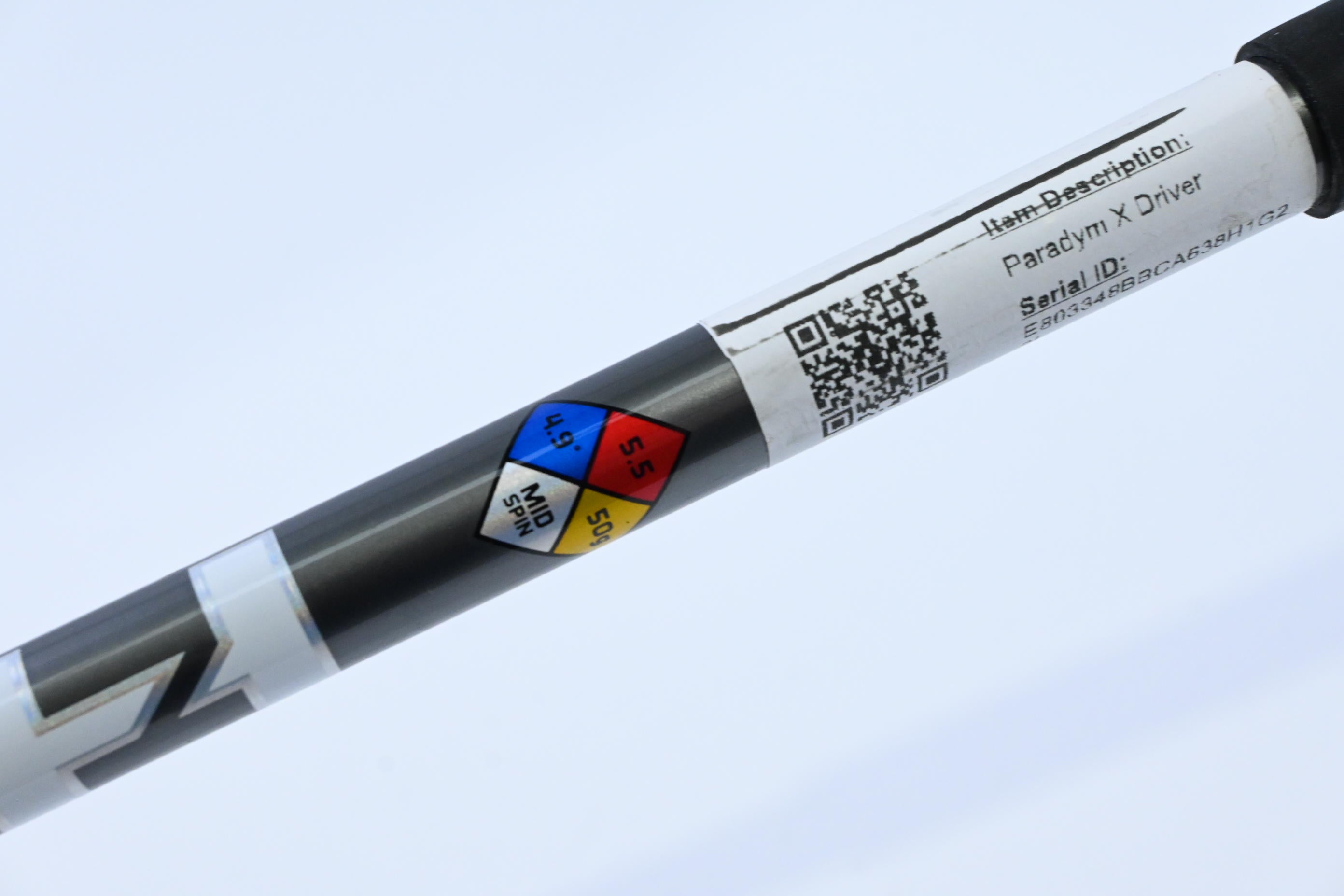 Callaway Paradym X Driver / 12 Degree / Regular Flex HZRDUS Gen4 Silver 50 Shaft