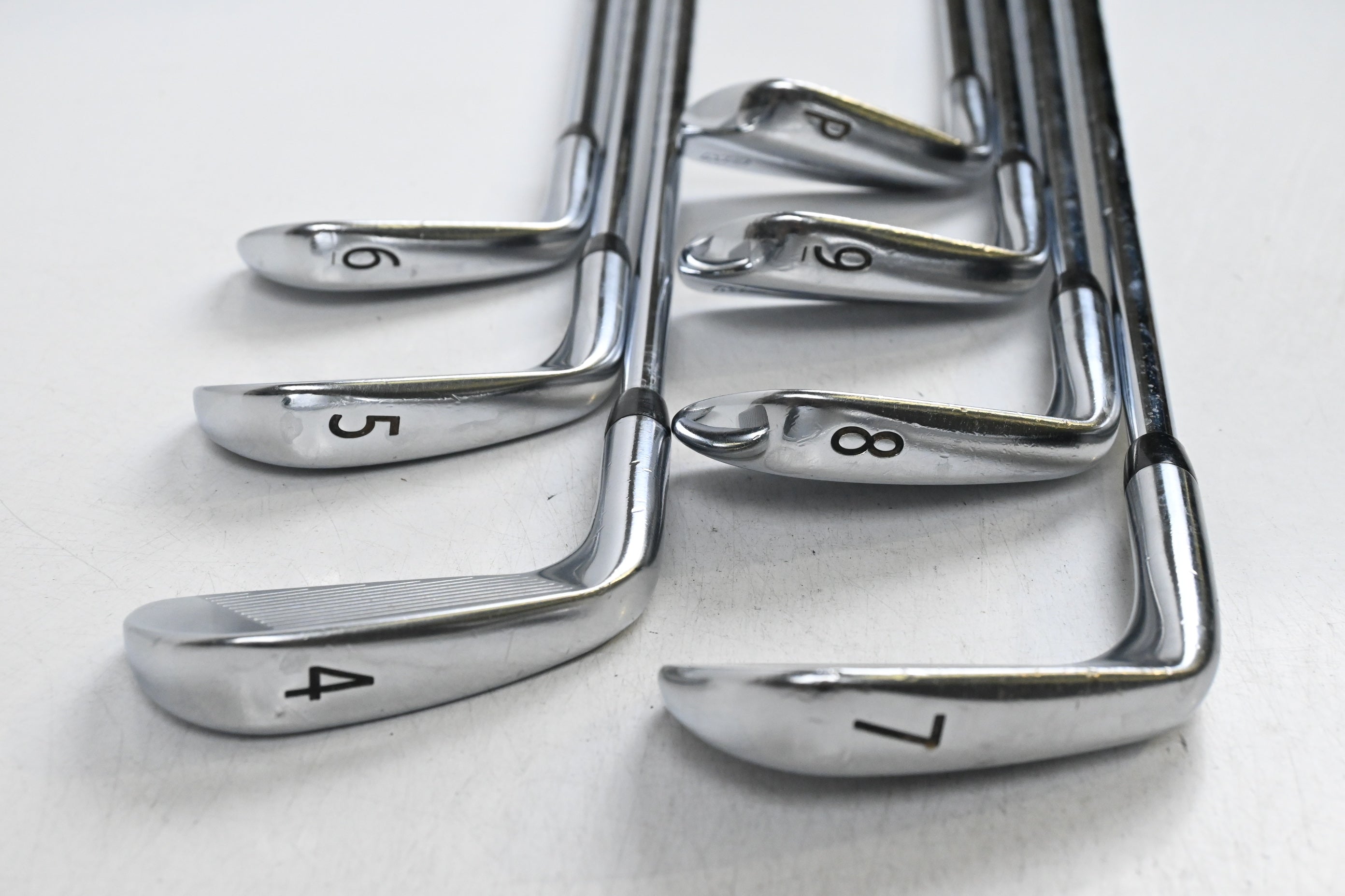 Titleist 718 MB / CB Combo Irons / 4-PW / Stiff Flex KBS Tour Shafts