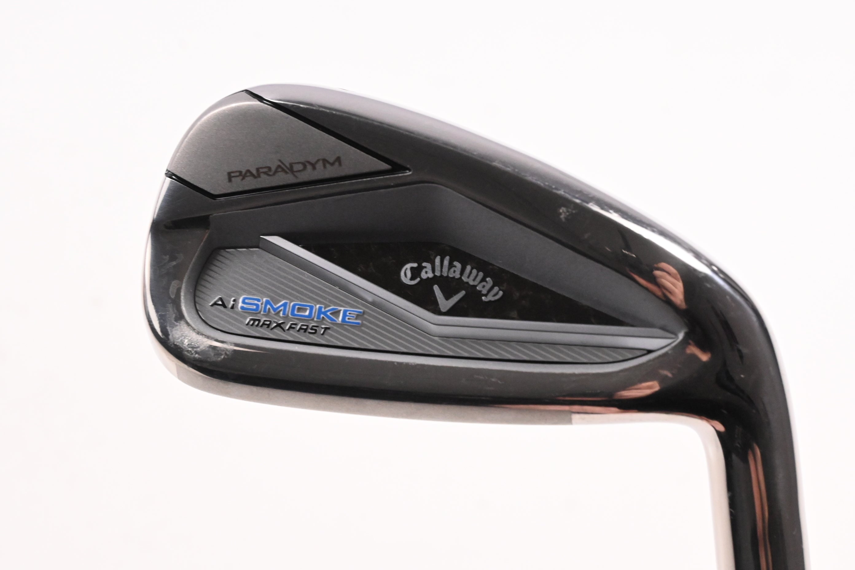 Callaway Paradym Ai Smoke Max #7 Iron / 31 Degree / Stiff Flex KBS TGI 90 Shaft