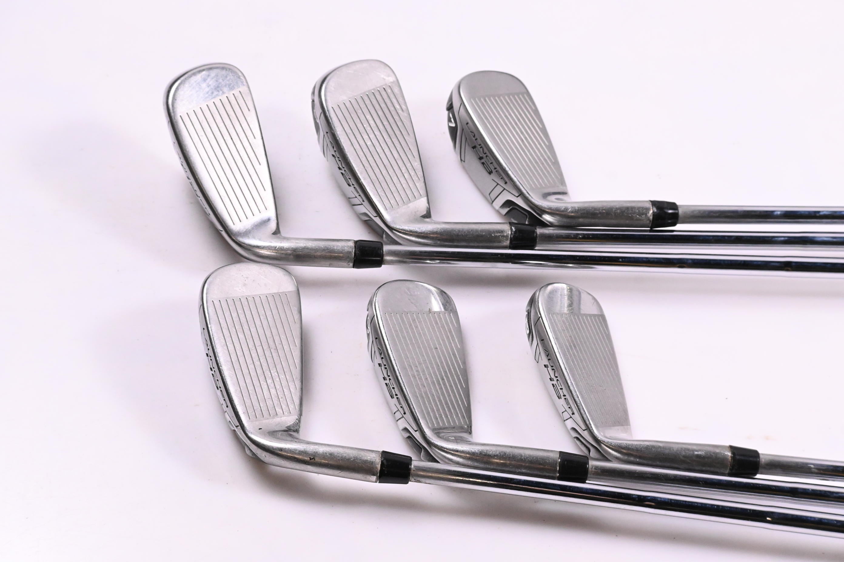 Cleveland Launcher HB Turbo Irons / 5-PW / Stiff Flex Steel Shafts