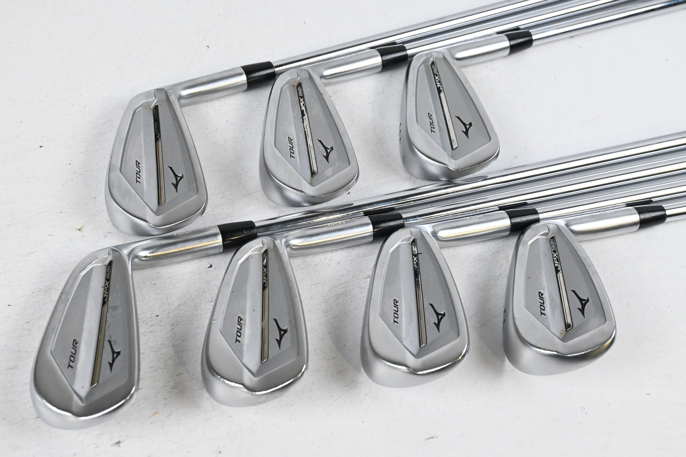 Mizuno JPX 921 Tour Irons / 4-PW / Stiff Flex Project X Rifle Shafts