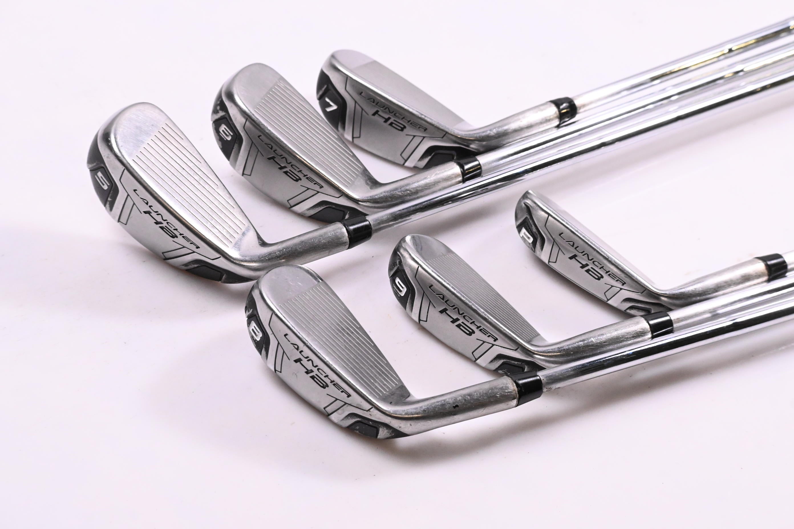 Cleveland Launcher HB Turbo Irons / 5-PW / Stiff Flex Steel Shafts