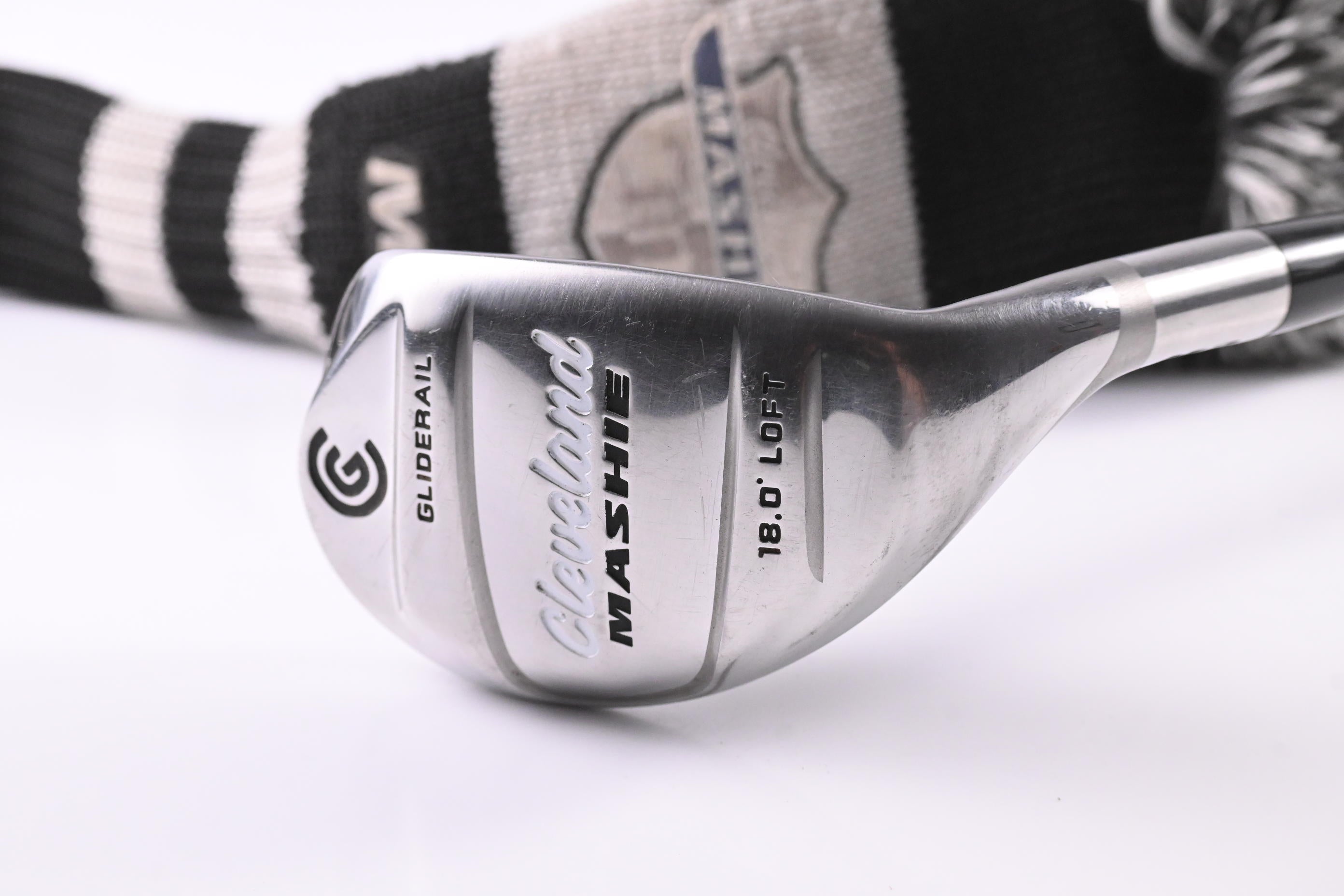 Cleveland Mashie #2 Hybrid / 18 Degree / Stiff Flex Miyazaki 95 Shaft
