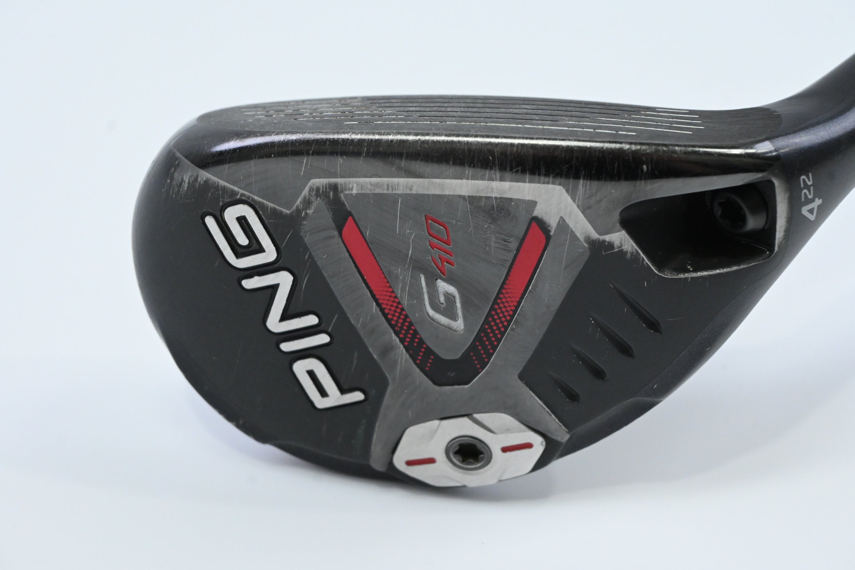 Ping G410 #4 Hybrid / 22 Degree / Regular Flex Ping Alta CB Red 70 Shaft