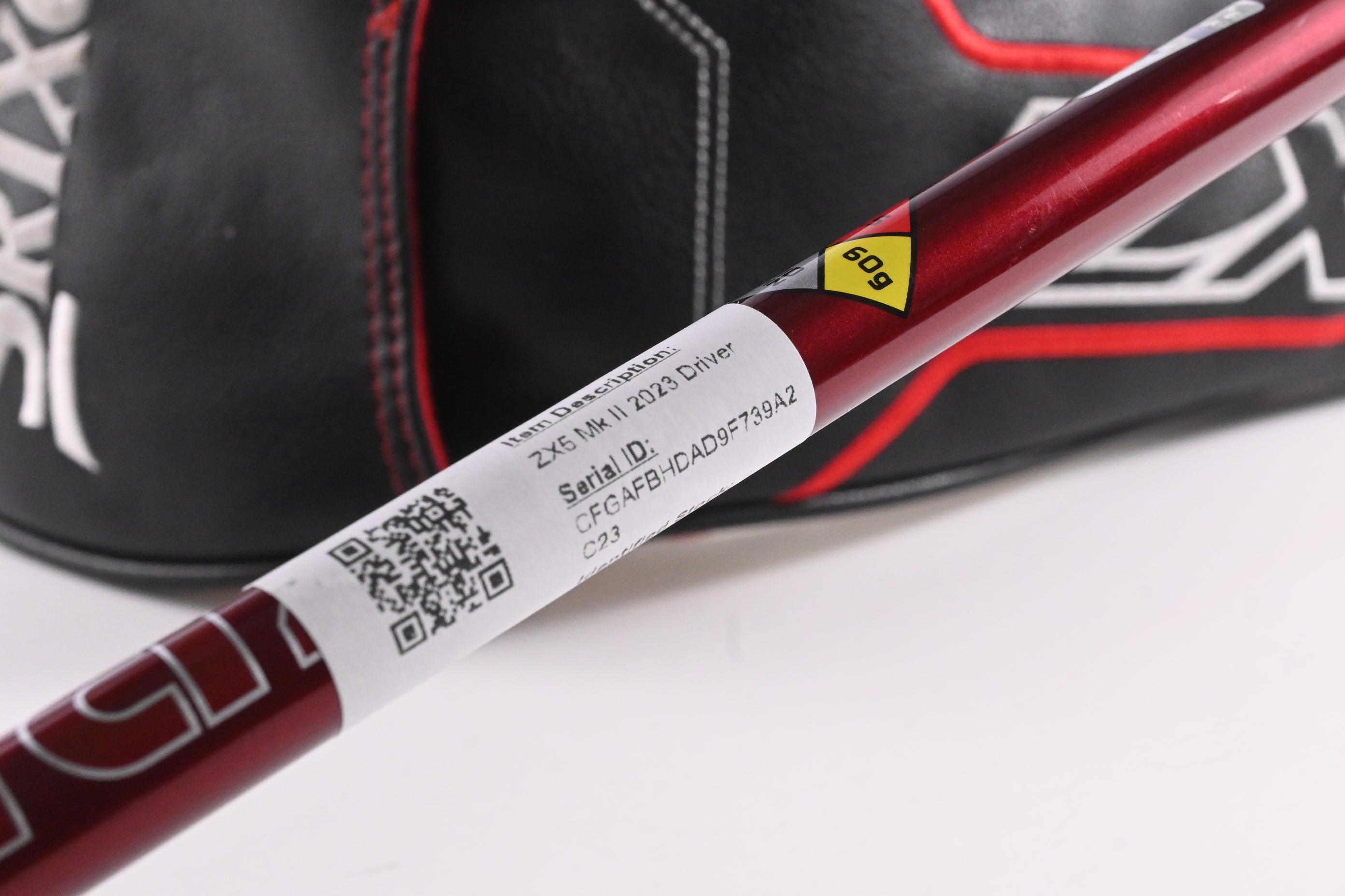 Srixon ZX5 Mk II Driver 2023 / 10.5 Degree / Regular Flex HZRDUS Smoke Red RDX