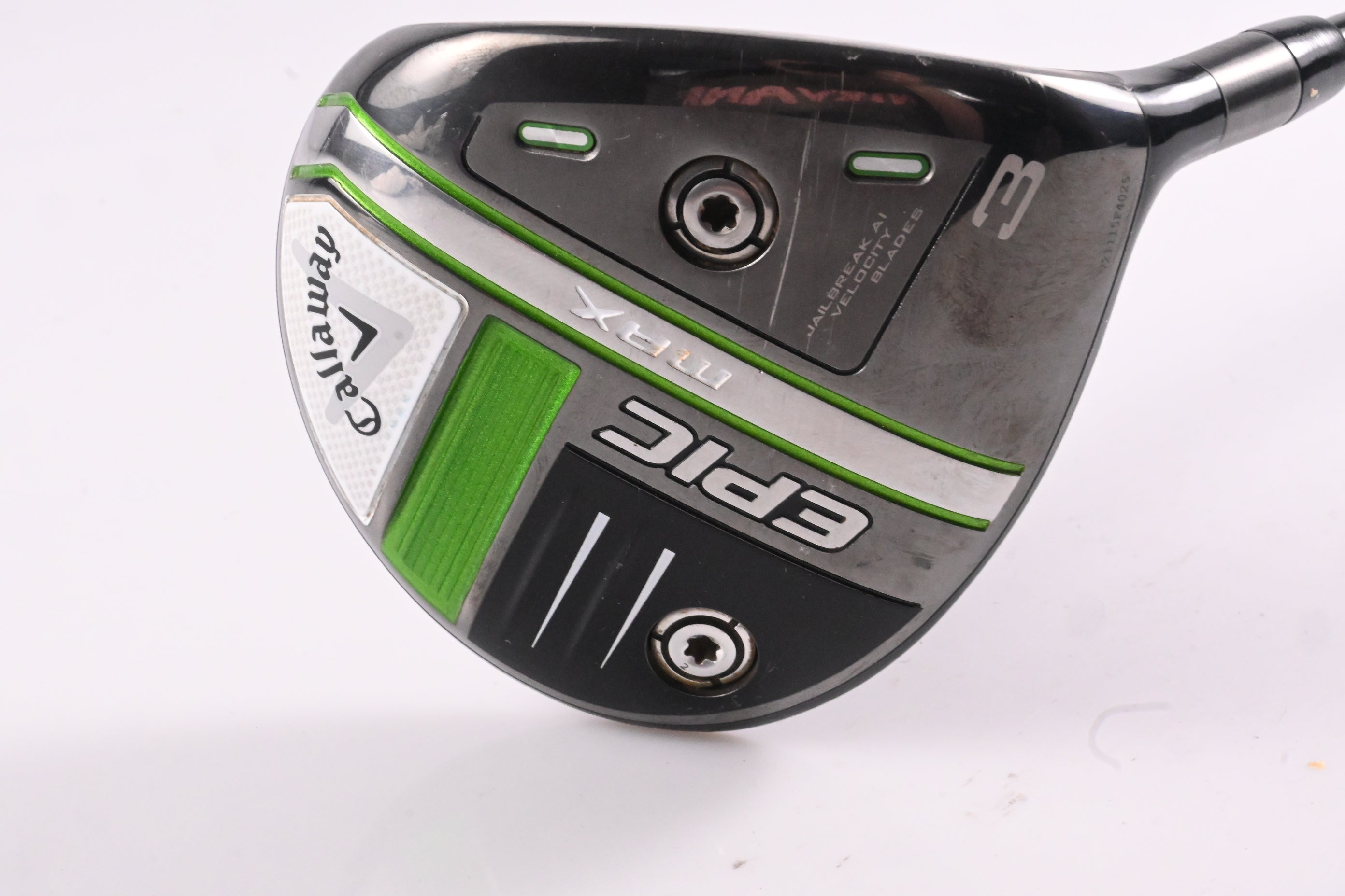 Callaway Epic Max #3 Wood / 15 Degree / Stiff Flex Tensei AV Blue 55 Shaft
