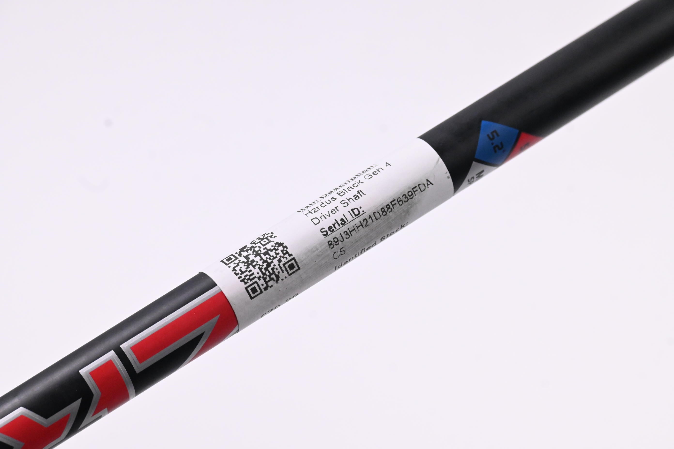 Project X HZRDUS GEN4 Red CB 50 Driver Shaft / Regular Flex / Titleist Adapter