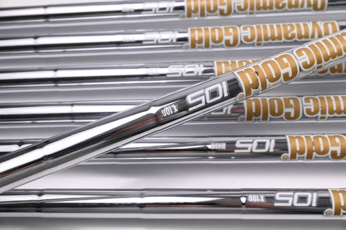 Taylormade P7MB 2023 Irons / 4-PW / X-Flex Dynamic Gold 105 X100 Shafts