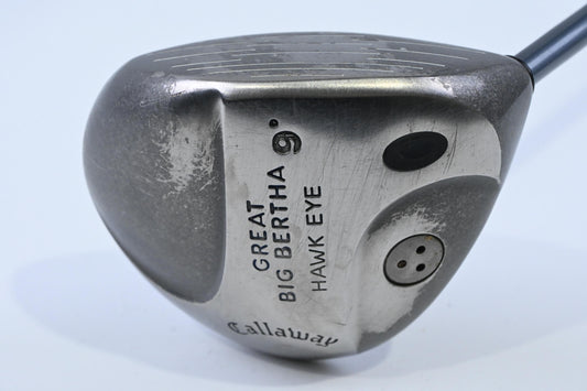 Callaway Great Big Bertha Hawk Eye Driver / 9 Degree / Firm Flex Callaway UL
