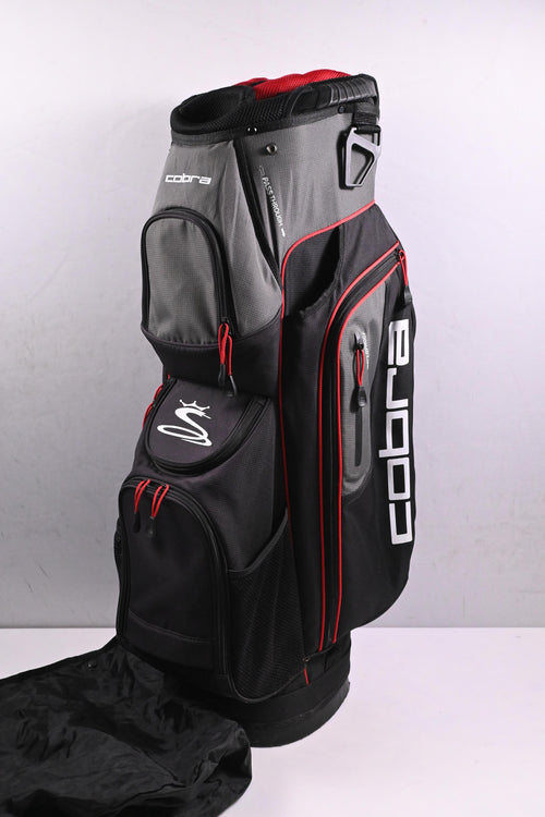 Cobra Cart Bag / 14-Way Divider / Black, Grey