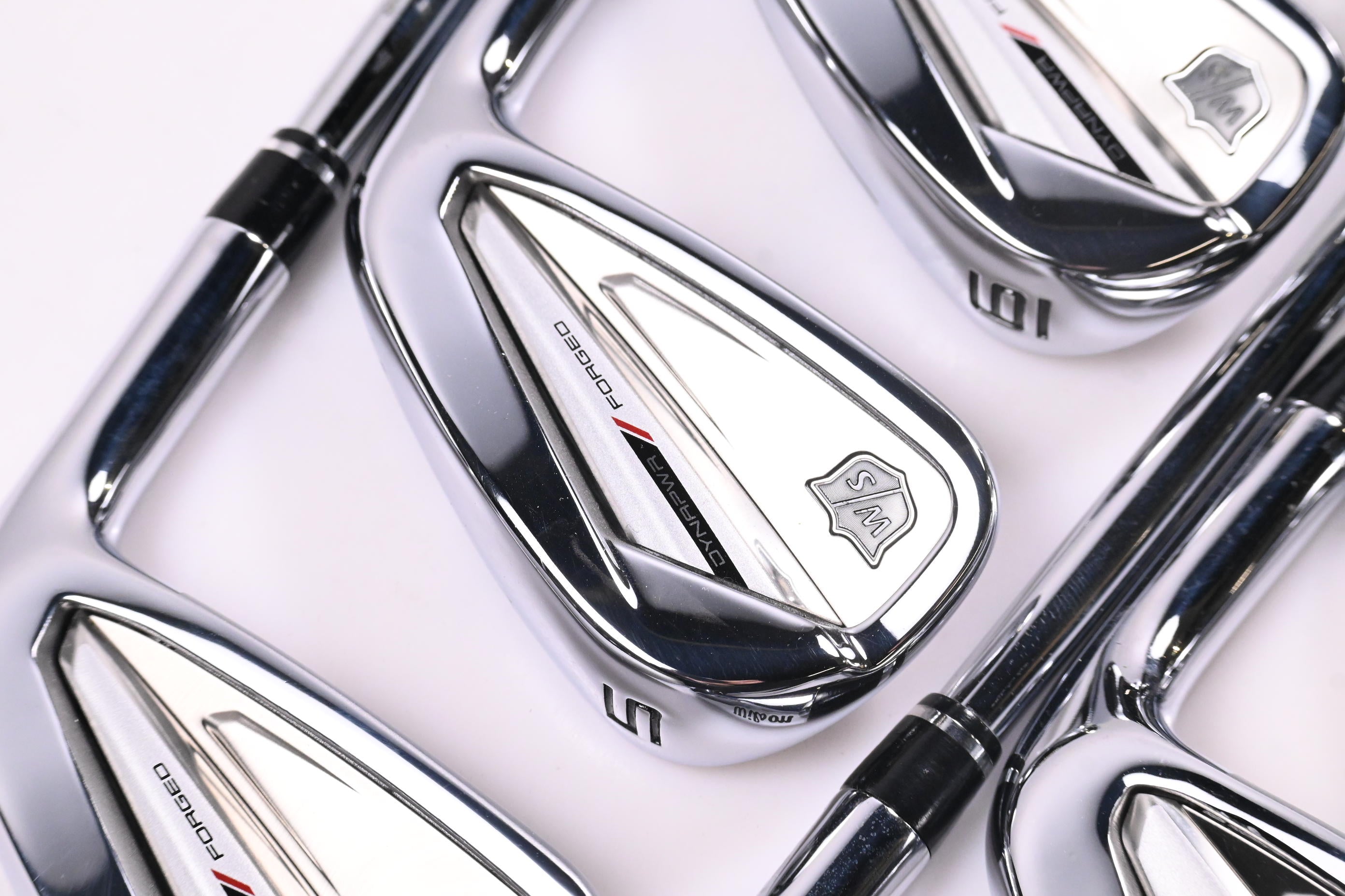 Wilson Dynapwr 2023 Forged Irons / 4-PW+GW / Stiff Flex KBS Tour Lite Shafts