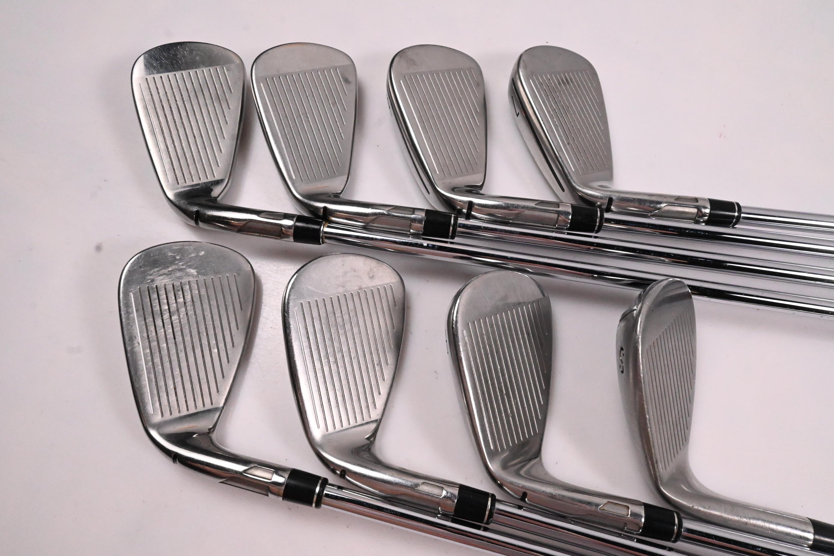 Taylormade SIM Max OS Irons / 4-PW+SW / Regular Flex KBS MAX 85 Shafts