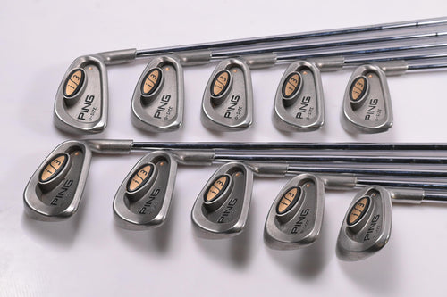 Ping i3 O-Size Irons / 2-PW+LW / Gold Dot / Stiff Flex Ping JZ Shafts